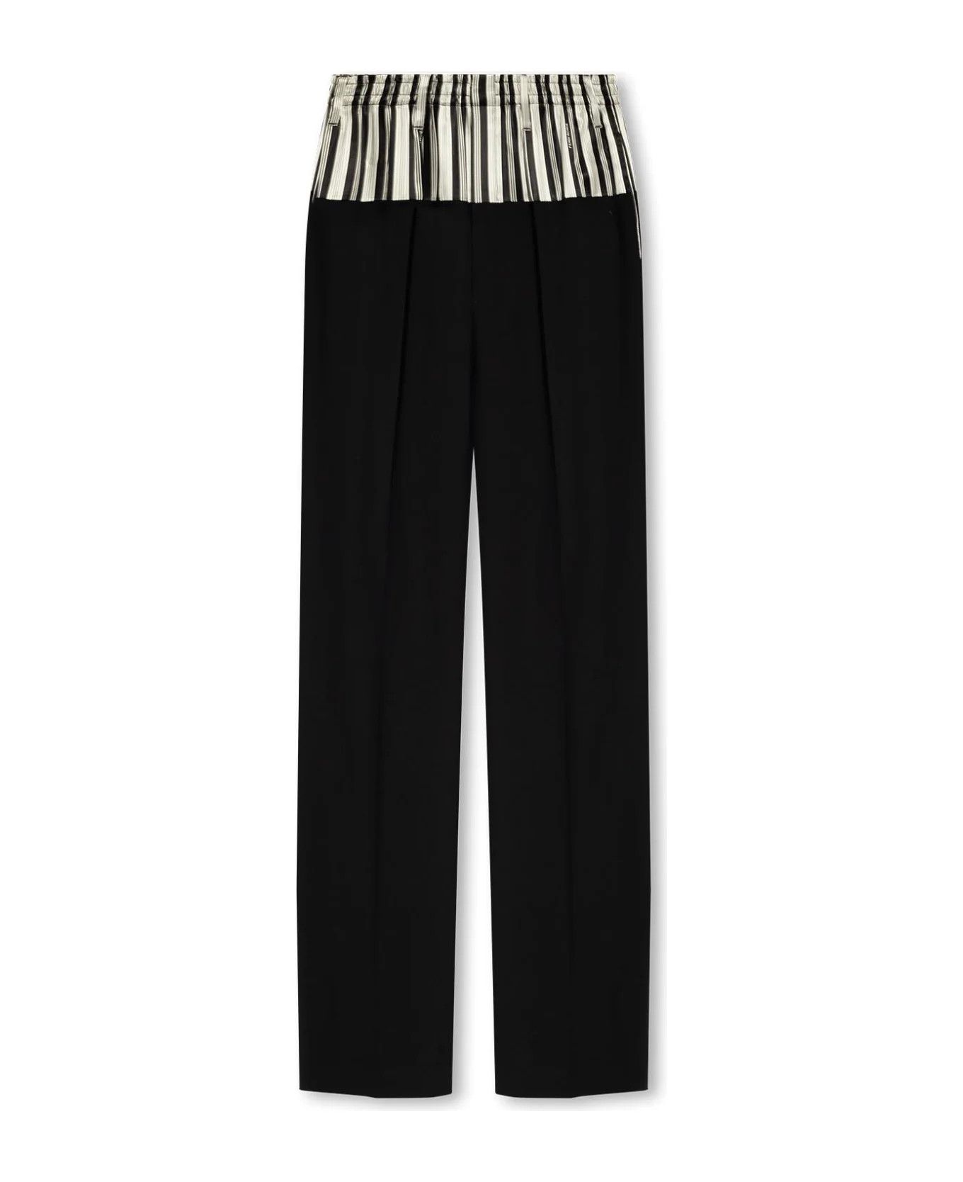 Fendi o1y0925 Casual Pant in Black/White Size 30" / US 8 / IT 44 - 3 Thumbnail