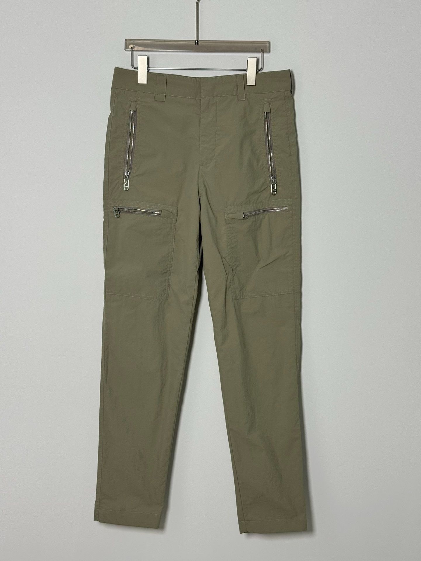 Fendi Fendi Zippered Nylon Cargo Pants EU 46 Size US 30 / EU 46 - 1 Thumbnail