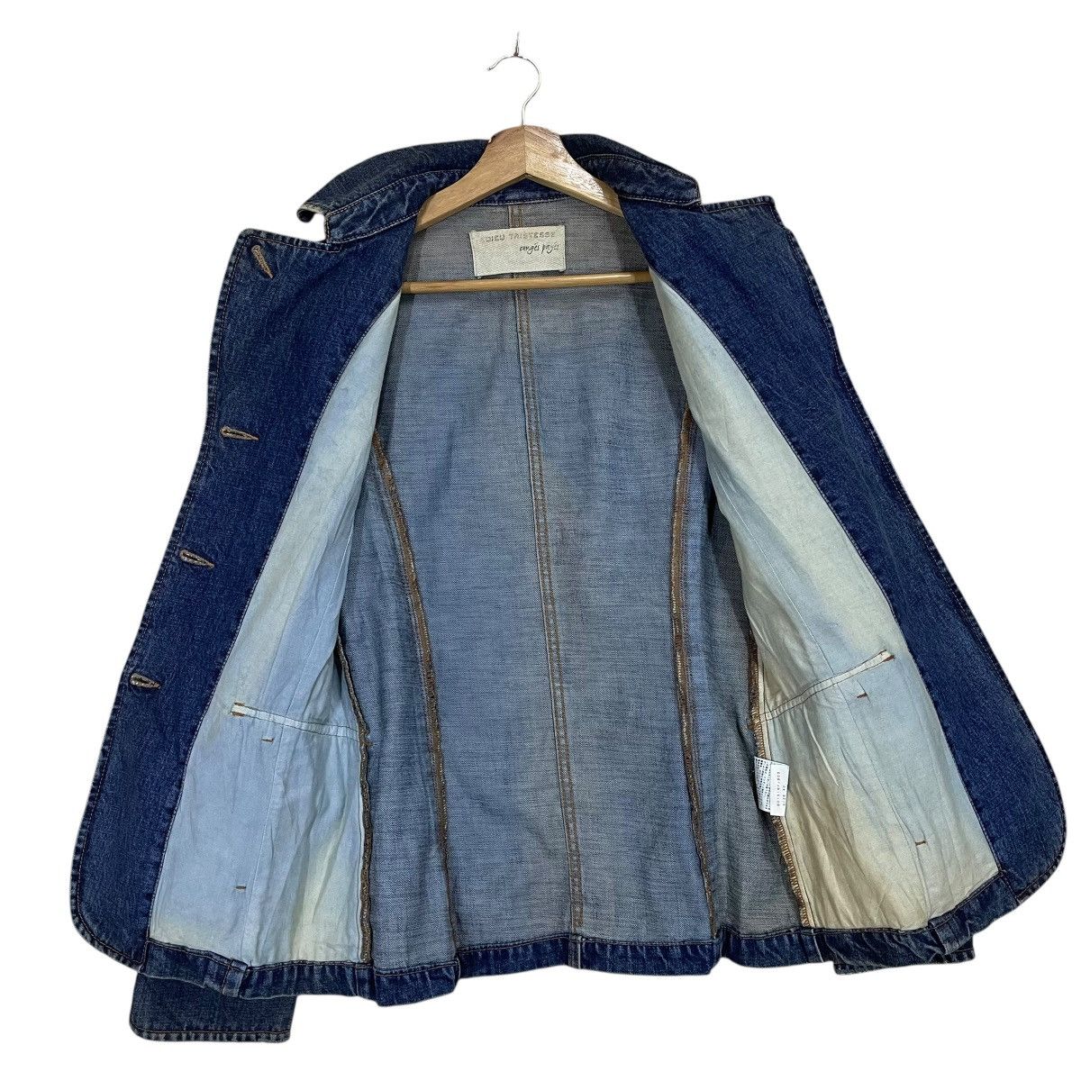 Adieu Paris Adieu Tristesse Paris Denim Jacket Size US S / EU 44-46 / 1 - 8 Thumbnail