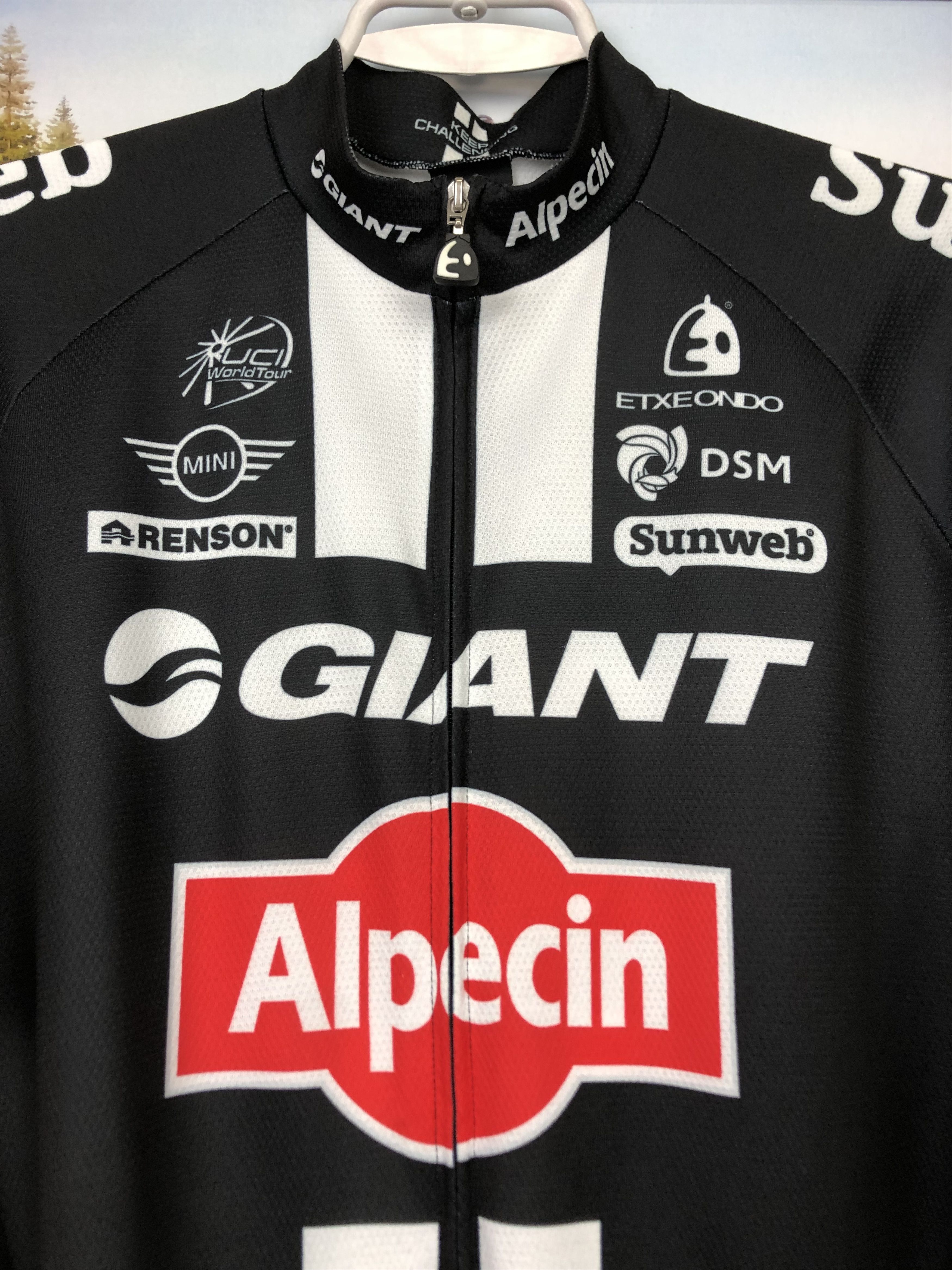 Giant Team Giant Alpecin Etxeondo Cycling Shirt Jersey Cycling Size US XL / EU 56 / 4 - 3 Thumbnail