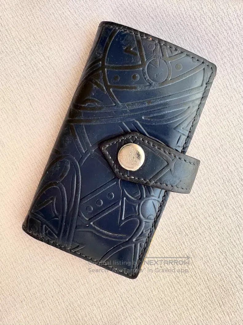 Vivienne Westwood Vivienne Westwood Dark Blue Full Print Duck Pattern Saturn Size ONE SIZE - 1 Thumbnail