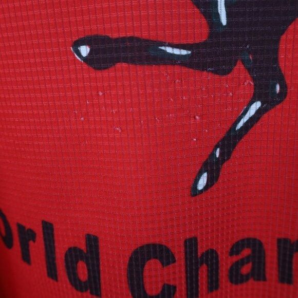 Ferrari × Vintage Vintage 90s Ferrari Racing All Over Print Collared Polo Size US L / EU 52-54 / 3 - 10 Thumbnail
