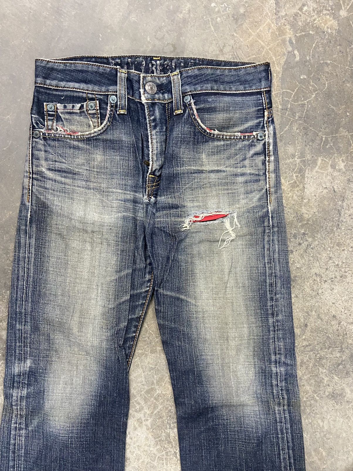 Edwin 🔥 Vintage Edwin Jeans distressed if six was nine Size US 32 / EU 48 - 5 Thumbnail