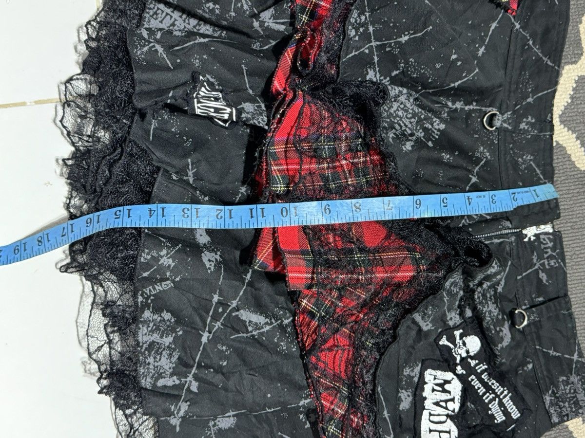 Hysteric Glamour × Vintage MAD PUNKS SKULL SKIRT Size 32" / US 10 / IT 46 - 11 Thumbnail