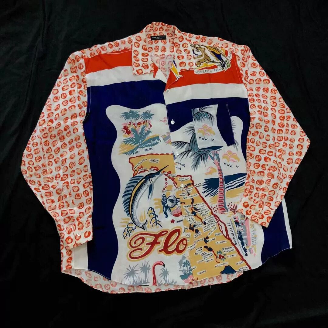 Comme des Garcons comme des garçons summer printed shirt Size US L / EU 52-54 / 3 - 1 Thumbnail