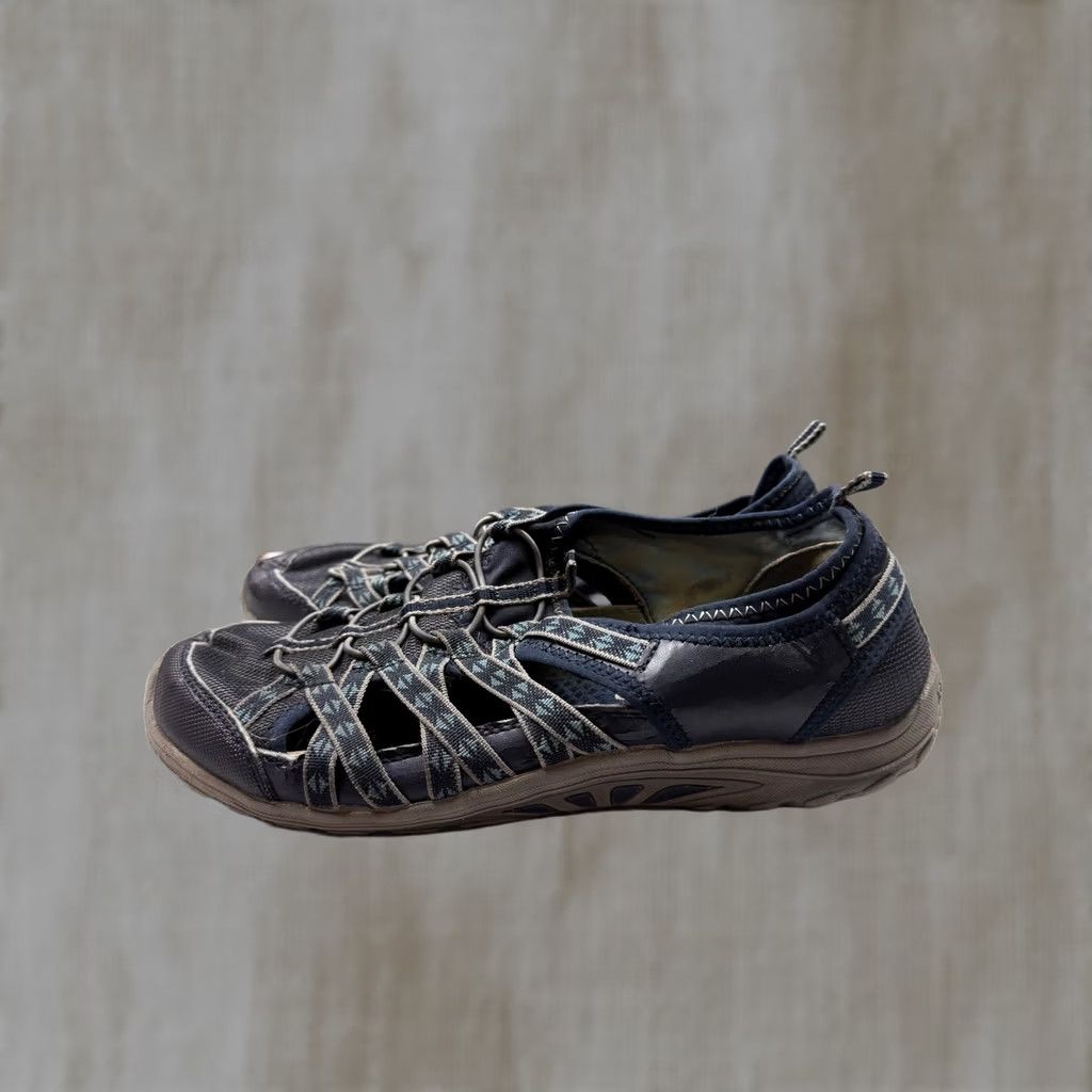 SKECHERS Skechers Relaxed Fit 49359 Women Navy Blue Bungee Slip-On Sneaker 9.5 Size US 10 / IT 40 - 1 Thumbnail