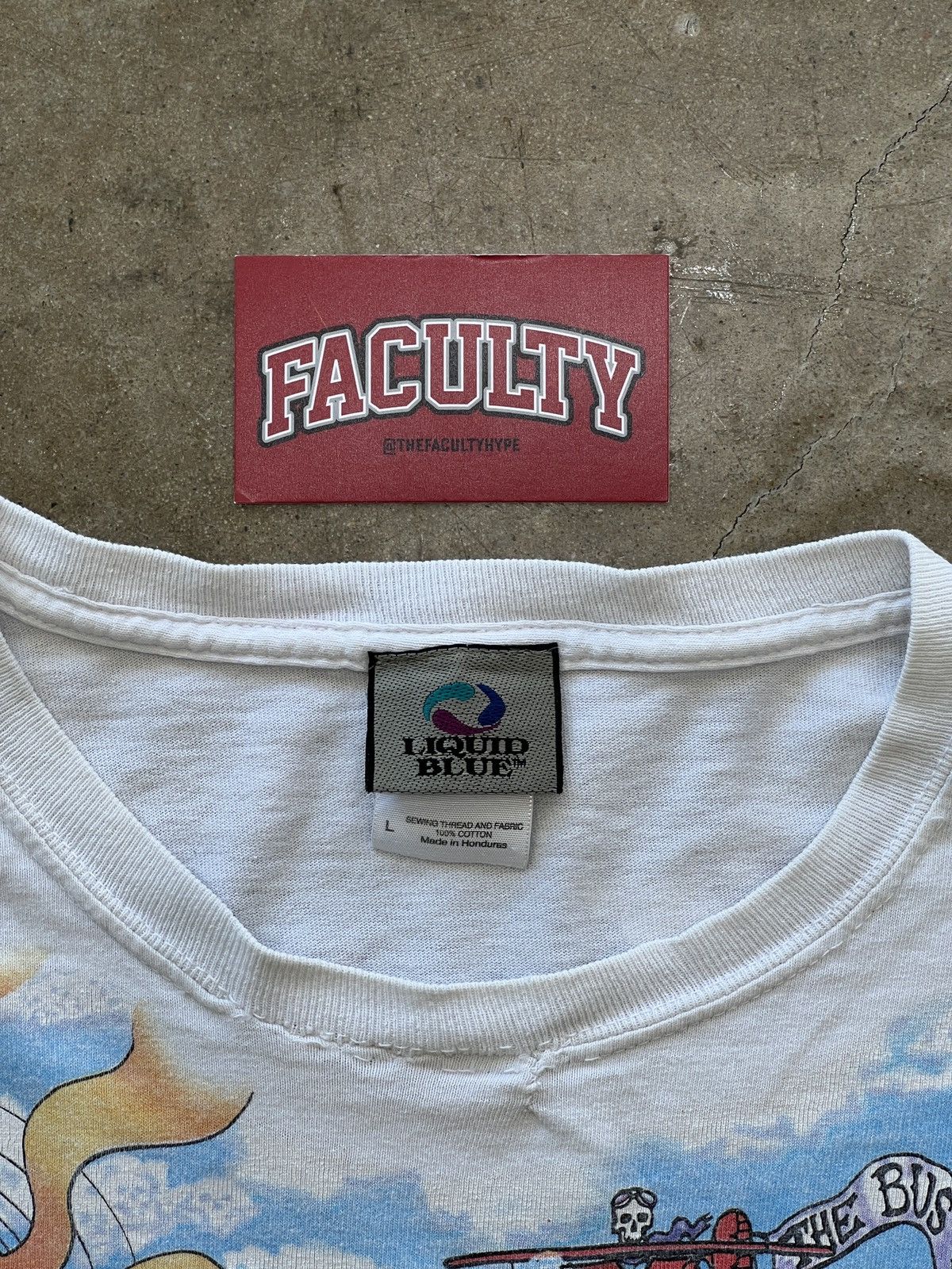 Band Tees Vintage 1994 Grateful Dead The Bus Summer Tour Tee Large Size US L / EU 52-54 / 3 - 3 Thumbnail