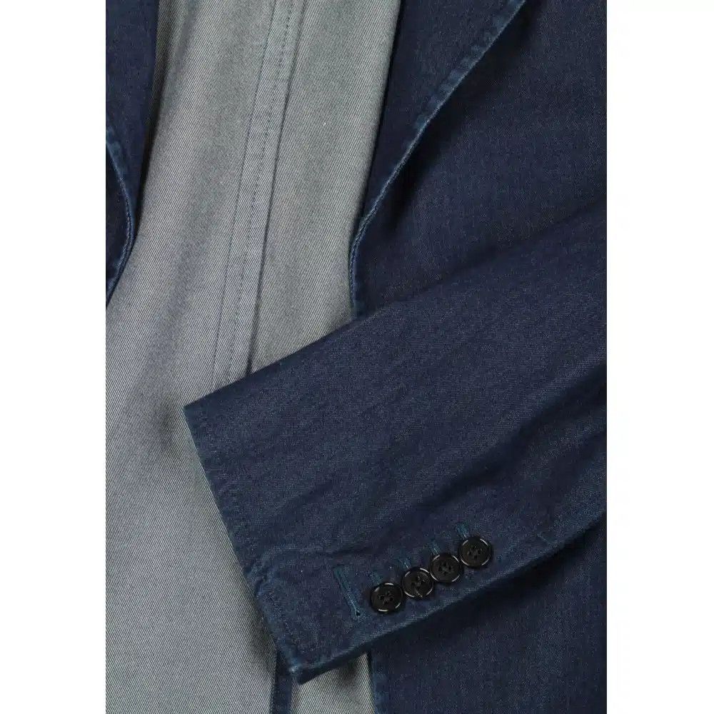 Tom Ford o1sndg0825 1XQY40 Single Breast Blazer in Blue Size US L / EU 52-54 / 3 - 3 Thumbnail