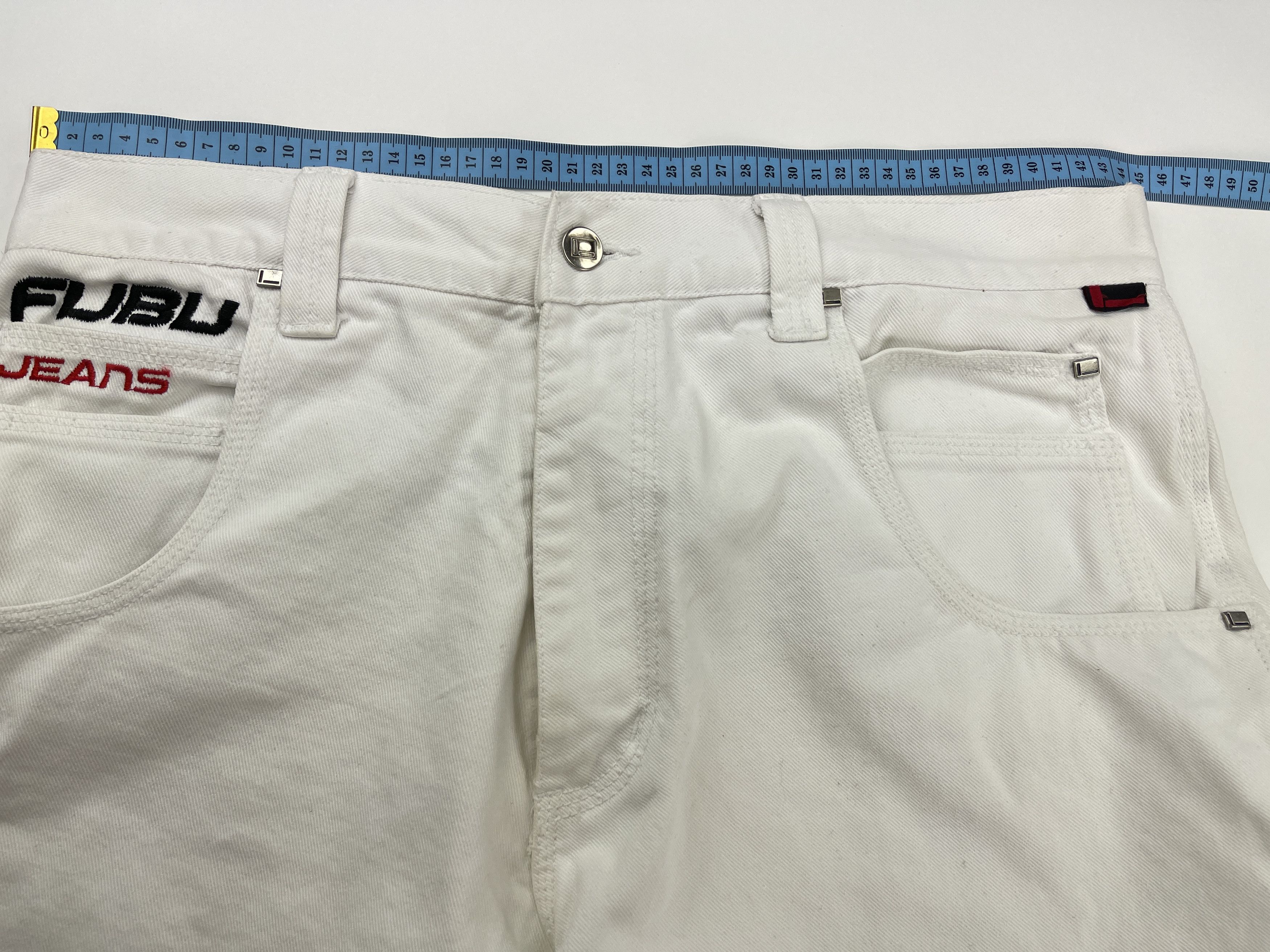 Fubu FUBU jeans, vintage baggy jeans, 90s hip hop skater Y2K 34 Size US 34 / EU 50 - 15 Thumbnail