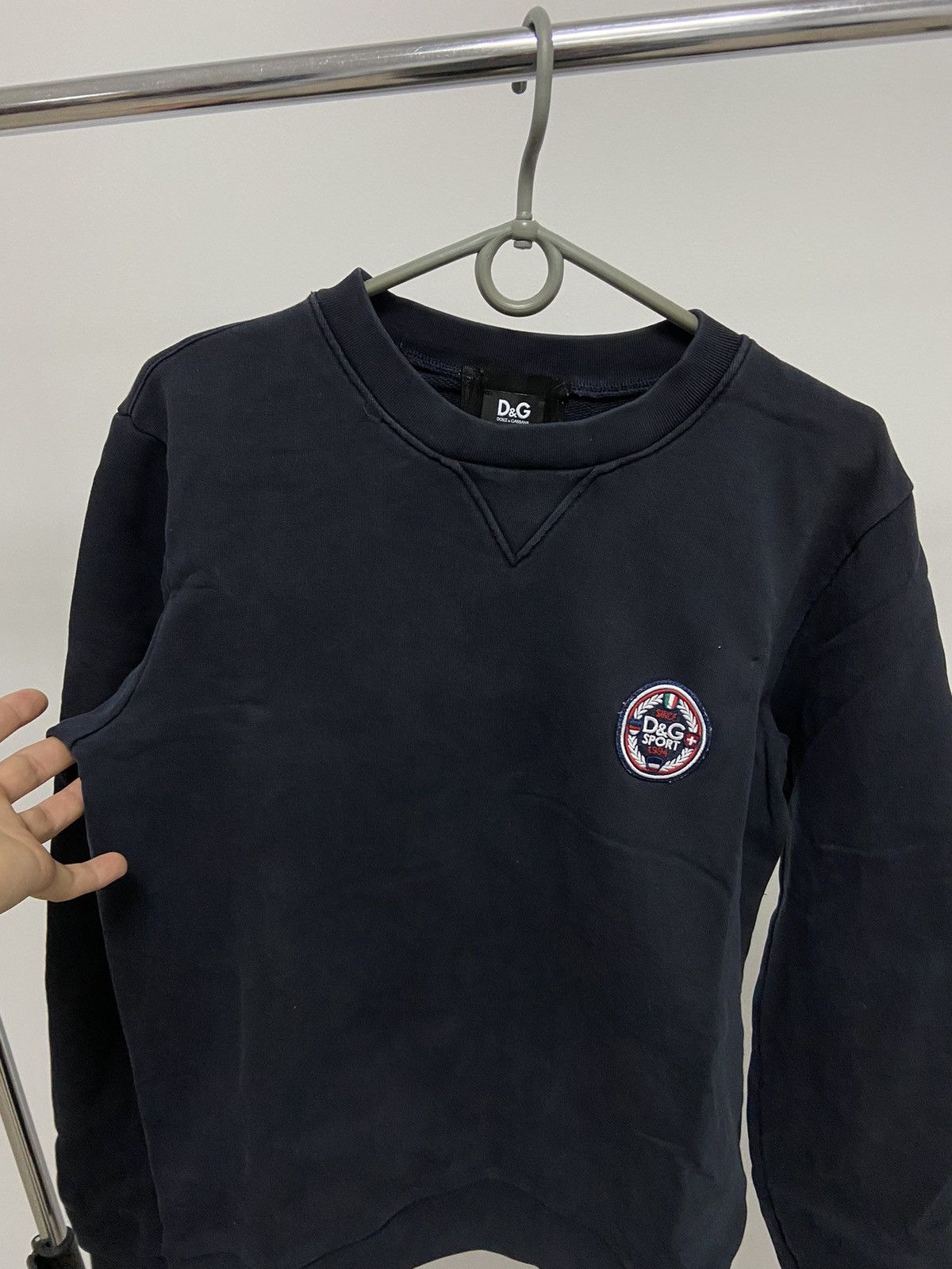 Dolce & Gabbana × Vintage Dolce & Gabbana Sport Vintage Sweatshirt Embroidered Logo Size US M / EU 48-50 / 2 - 10 Thumbnail