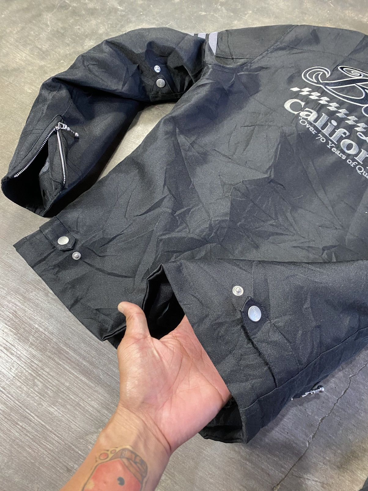 Japanese Brand Bates Leathers Biker Jacket Size US L / EU 52-54 / 3 - 6 Thumbnail