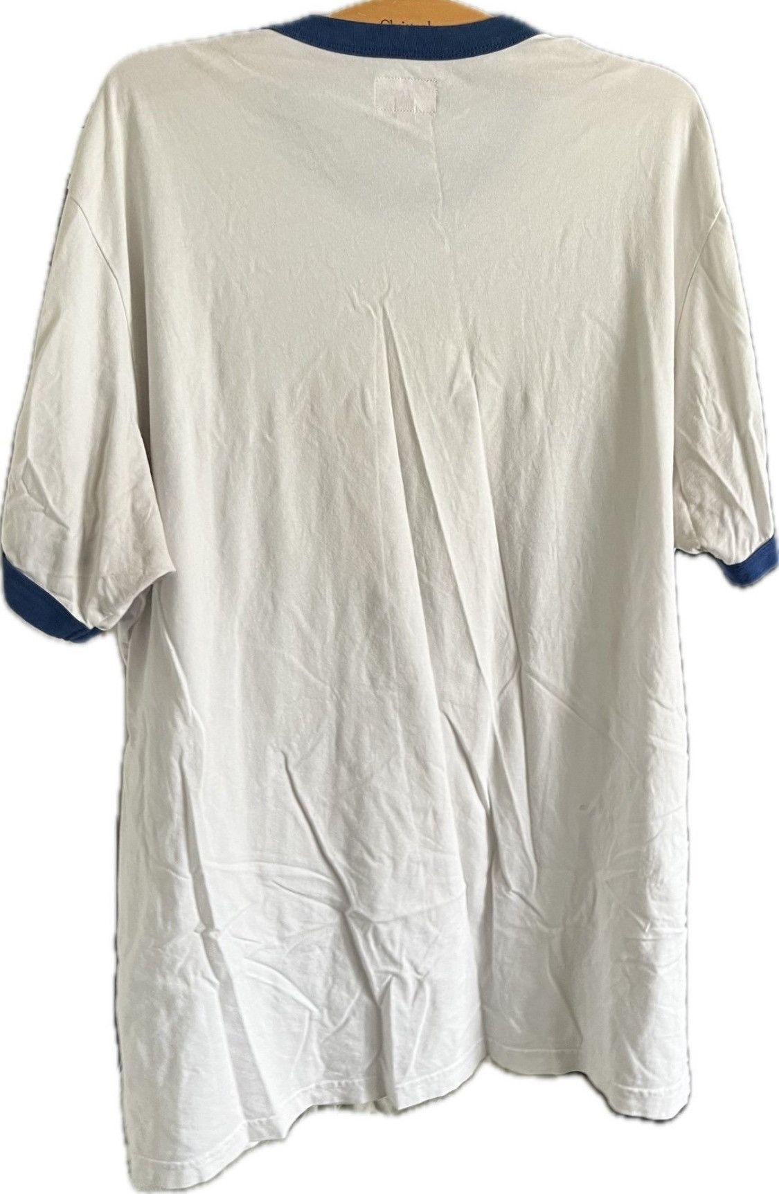 Supreme Supreme Drill Ringer in White/Blue Size US XL / EU 56 / 4 - 4 Thumbnail