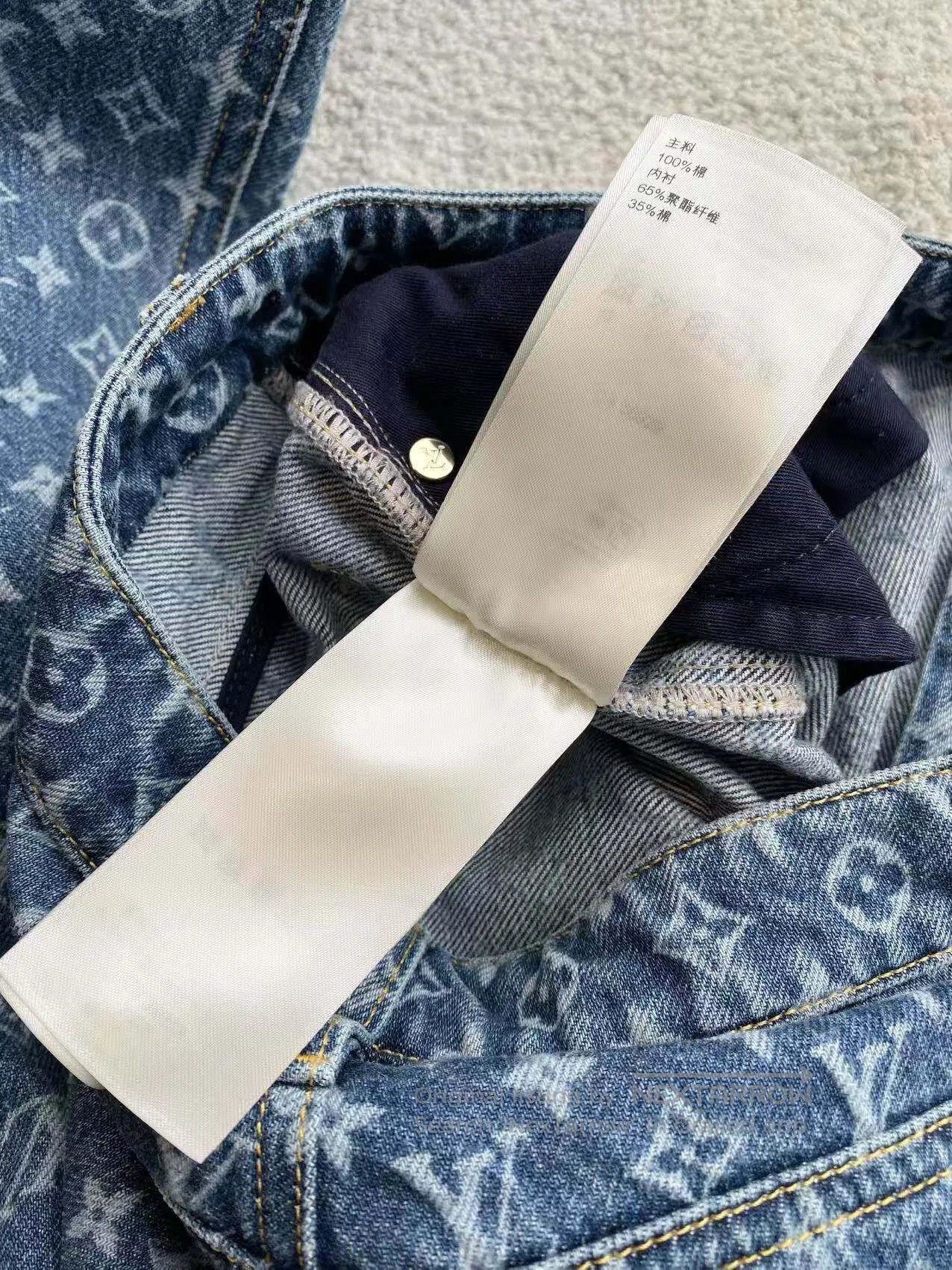 Louis Vuitton Louis Vuitton 25SS presbydo-full print wide-leg jeans| Size 42" / US 20 - 6 Thumbnail