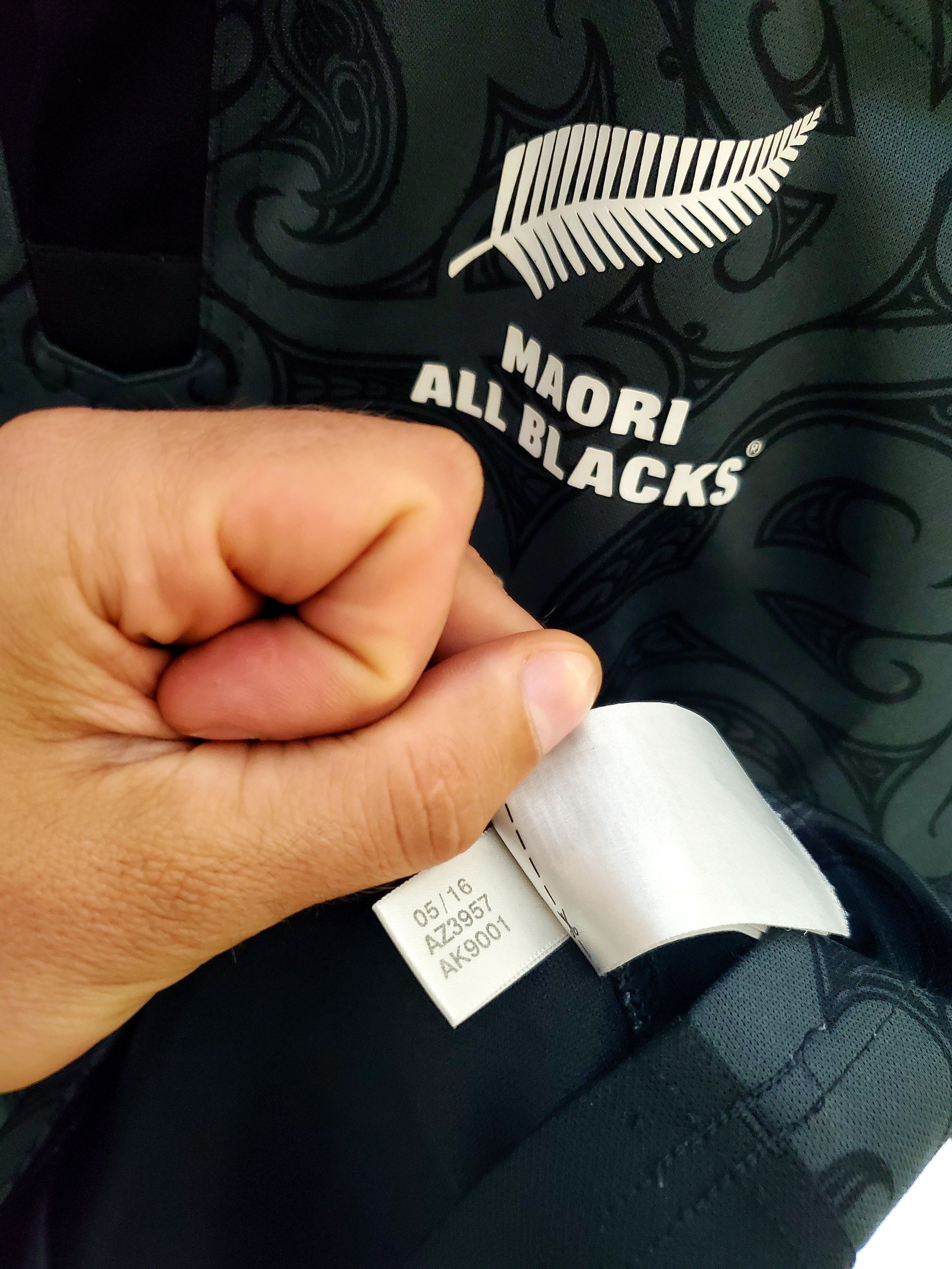 Adidas MAORI ALL BLACKS RUGBY JERSEY NEW ZEELAND SHIRT RUGBY M Size US M / EU 48-50 / 2 - 5 Thumbnail