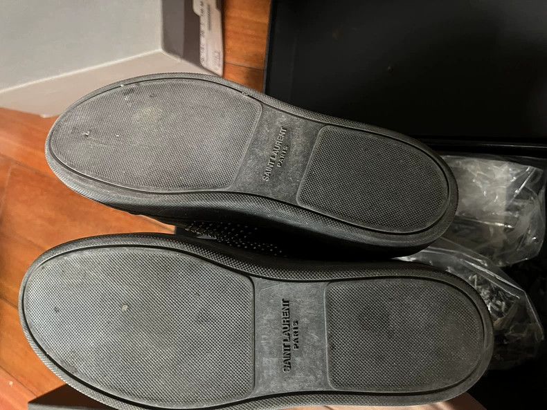 Saint Laurent Paris Saint Laurent Paris 13aw2013 First Year Rivet Sneakers Size US 6 / EU 39 - 5 Thumbnail
