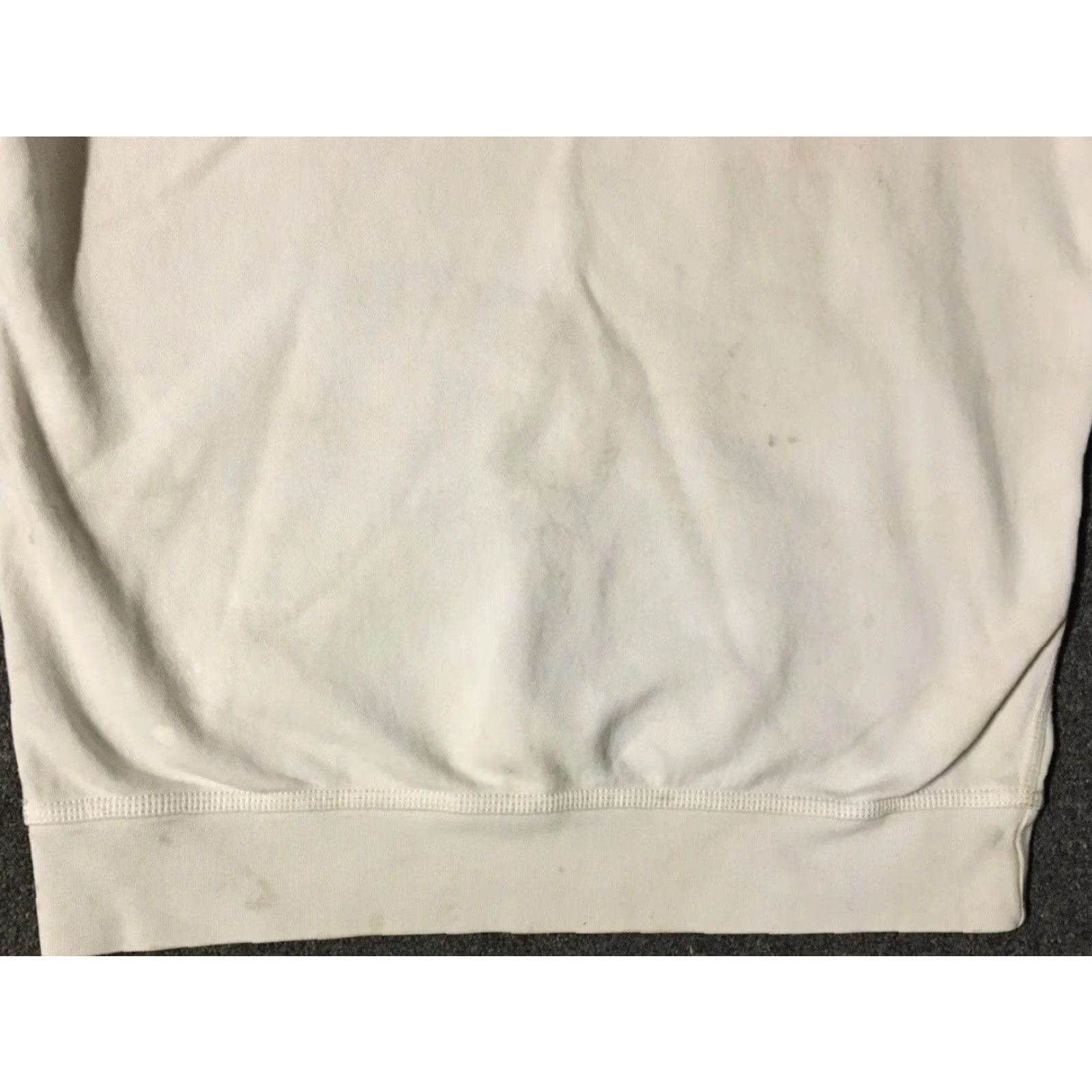 Nike VINTAGE Nike Swoosh Thrashed Faded Distressed Hoodie M White Mens Medium 90s Grunge Skate Fashion Retro USA Logo Size US M / EU 48-50 / 2 - 7 Thumbnail