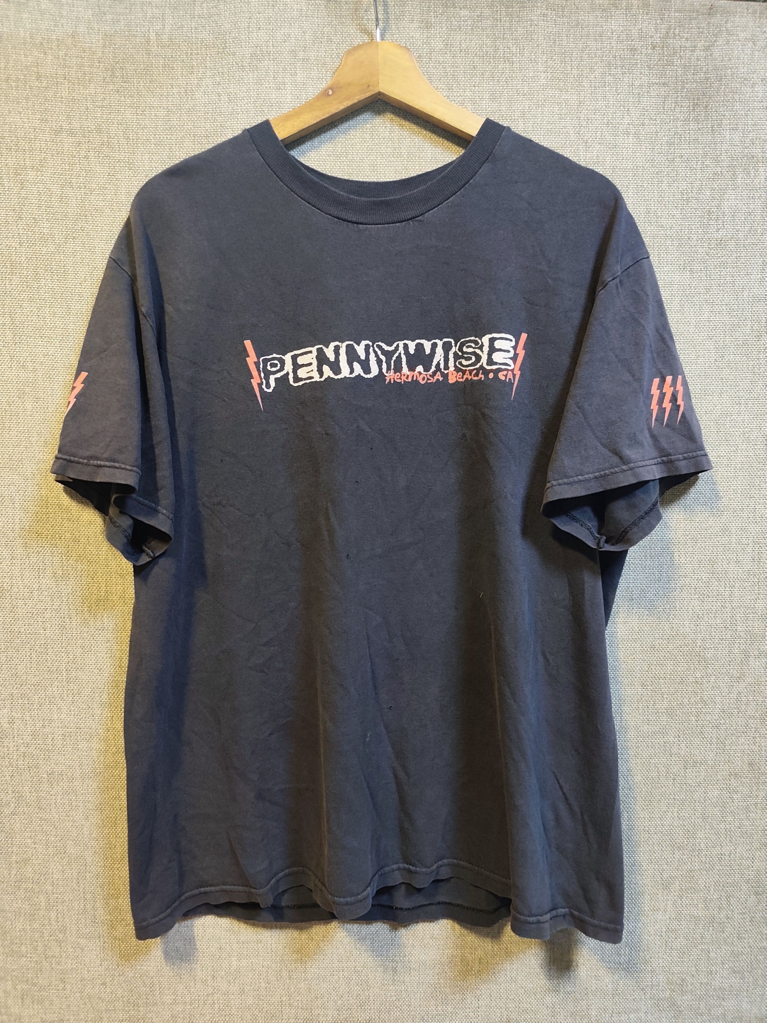 Band Tees Vtg 00s Pennywise Hermosa Beach CA Band Tee Size US L / EU 52-54 / 3 - 1 Thumbnail