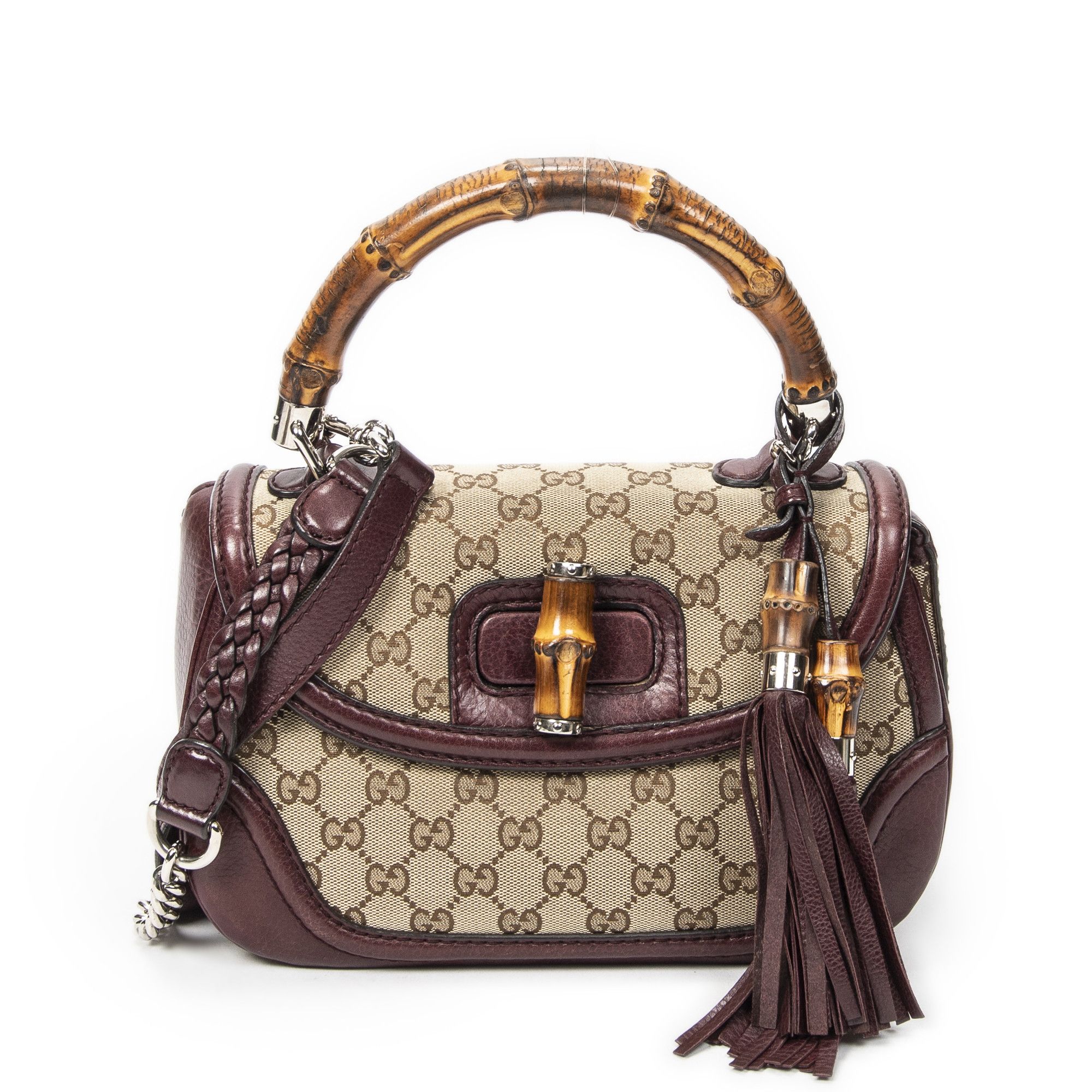 Gucci Bamboo Tassel Top Handle Size ONE SIZE - 1 Thumbnail