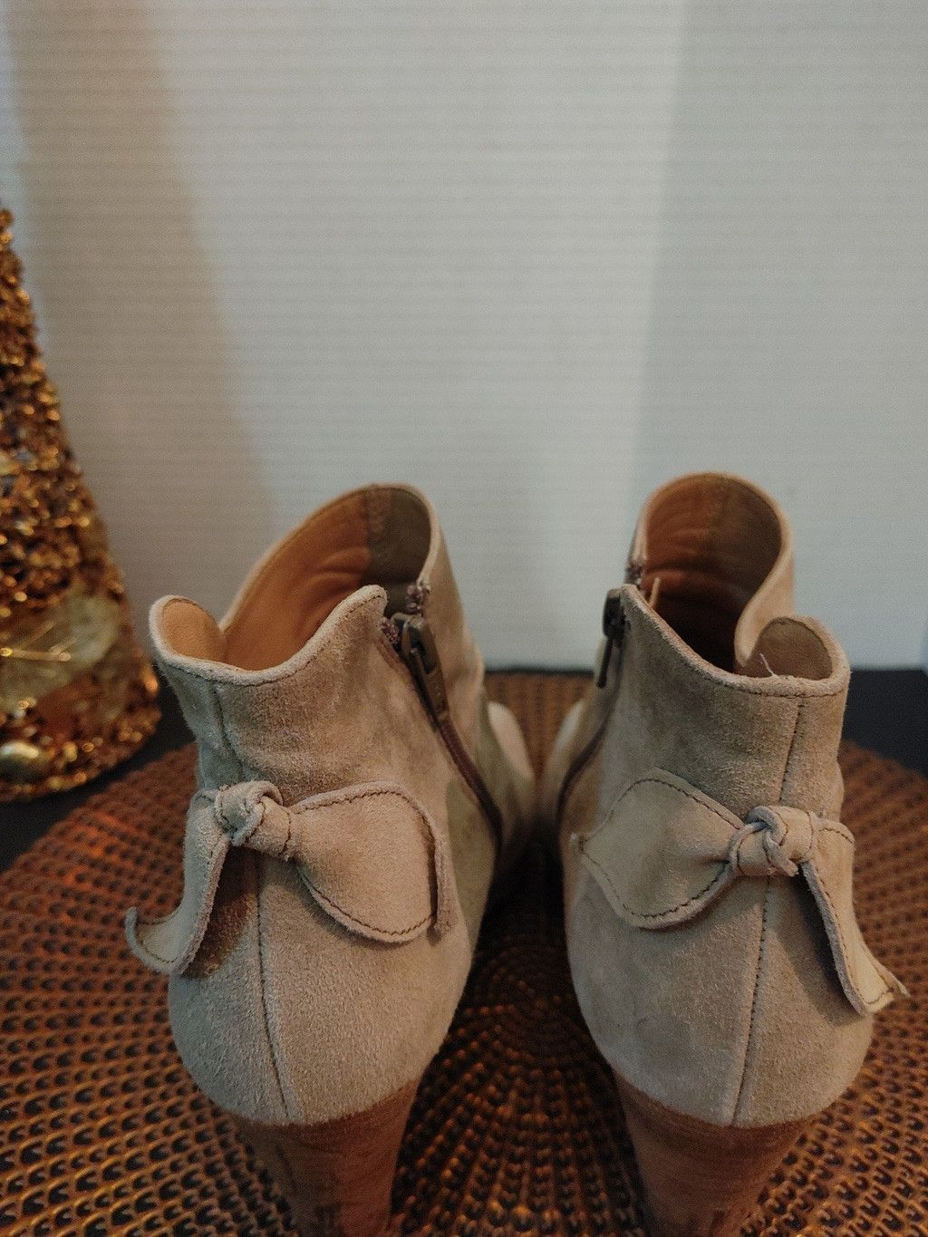 Other Paul Green Suede Peep Toe Ankle Boots Size 9 Size US 9 / IT 39 - 6 Thumbnail