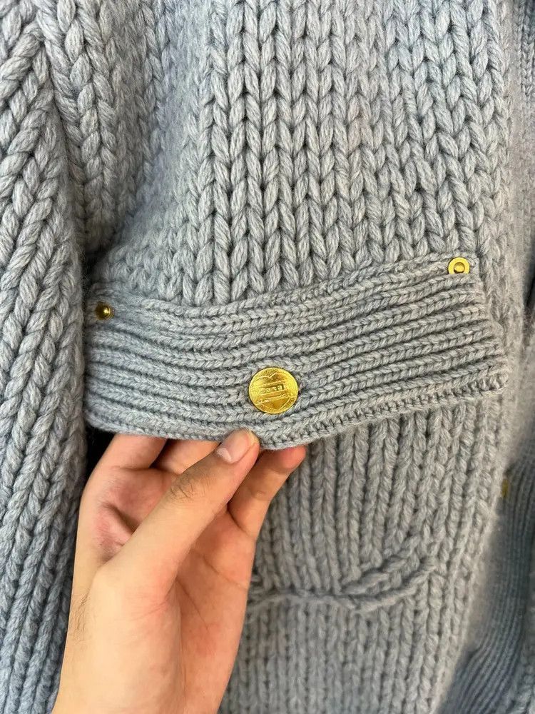 Carhartt × Sacai Sz 3 Sacai x Carhartt WIP Knitwear Jacket Size US L / EU 52-54 / 3 - 5 Thumbnail