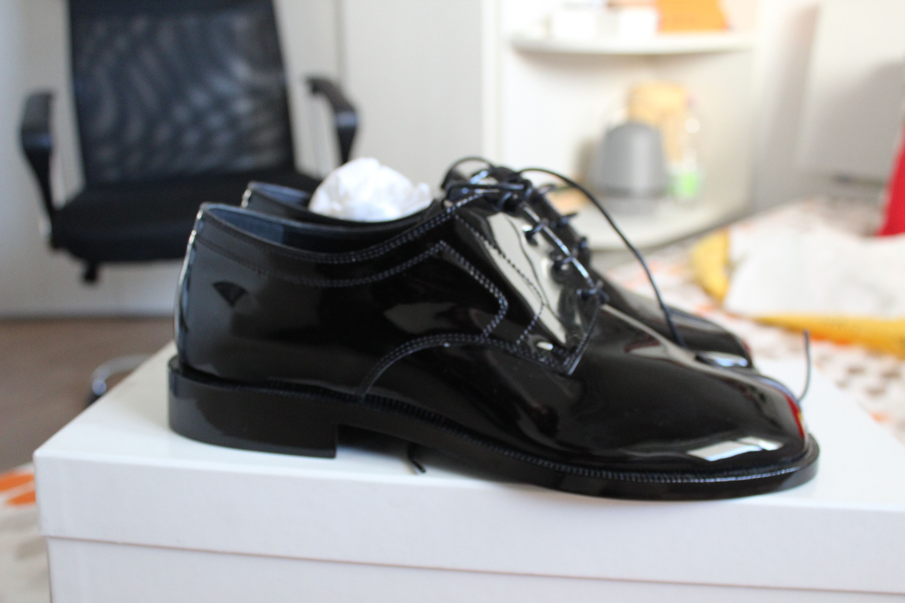 Maison Margiela Maison Margiela Tabi Oxford Black Patent – EU41 (US 8, UK 7) Size US 8 / EU 41 - 8 Thumbnail