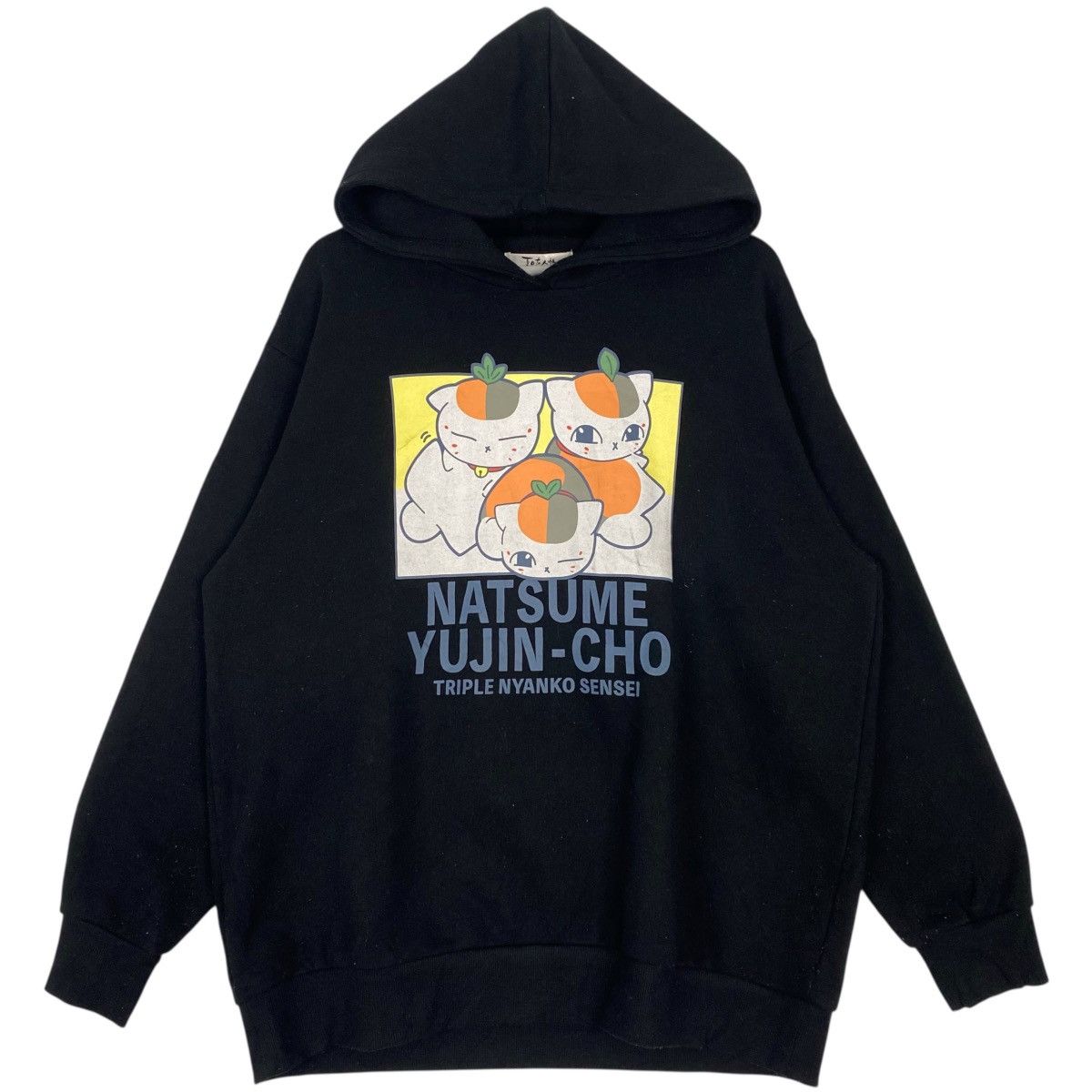 Other Vintage Natsume Yuujinchou Hoodie Sweater Black Big Logo Size US L / EU 52-54 / 3 - 1 Thumbnail