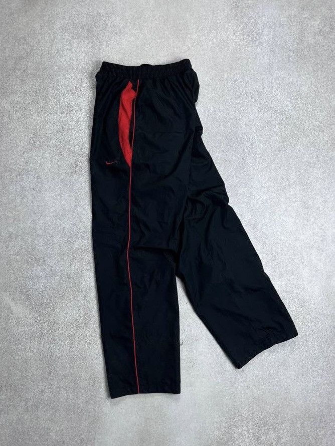 Nike × Vintage VINTAGE NIKE SWOOSH BAGGY NYLON FLARED TRACK PANTS M Size US 32 / EU 48 - 3 Thumbnail