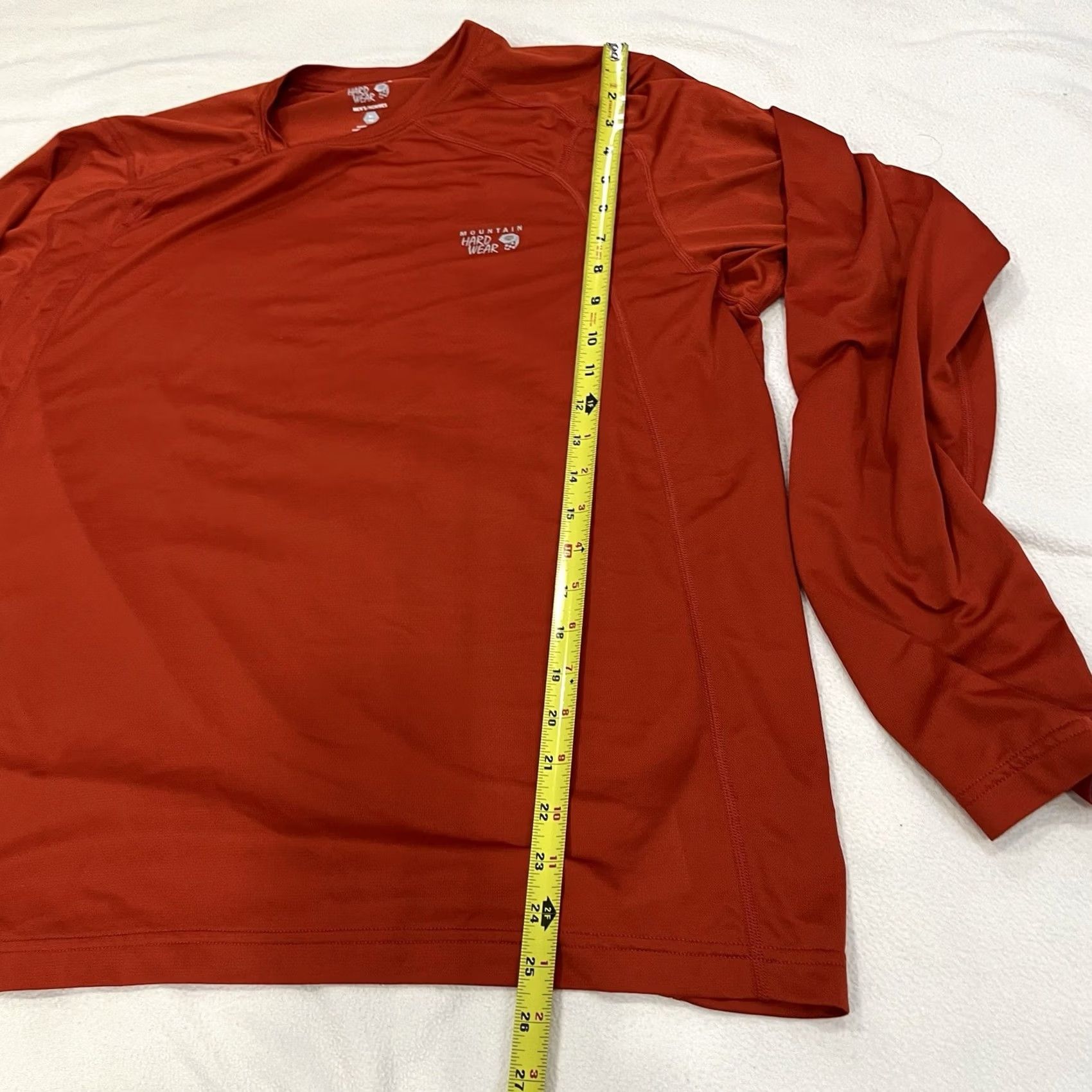 Mountain Hardwear Mountain Hardwear Shirt Mens XL Orange Long Sleeve Activewear Cross Training Hiking Running Gym & Training Walking Size US XL / EU 56 / 4 - 5 Thumbnail