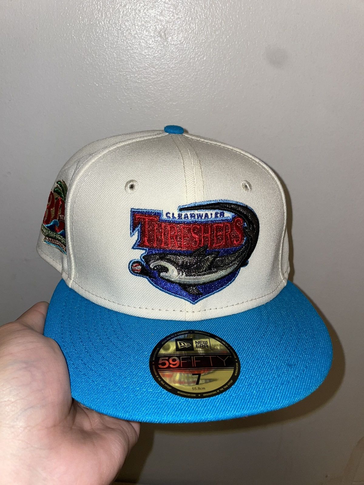 New Era Myfitteds Clearwater threshers 30 years patch jaws size 7 br Size ONE SIZE - 2 Thumbnail