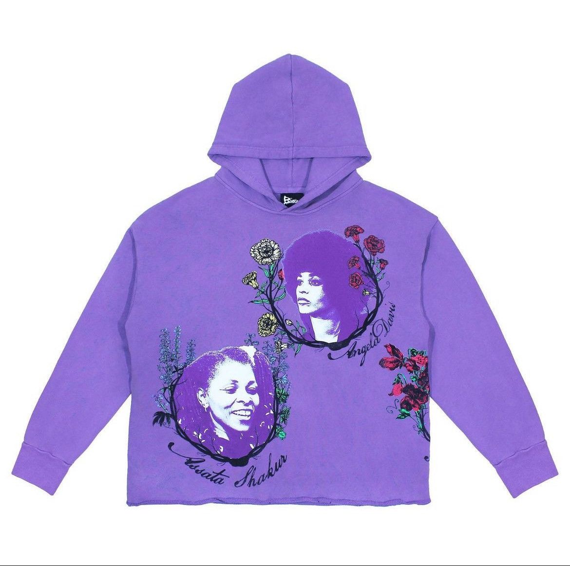 Barriers Barriers Powerful Black Woman Lavendar Hoodie Sz XL Size US XL / EU 56 / 4 - 1 Thumbnail