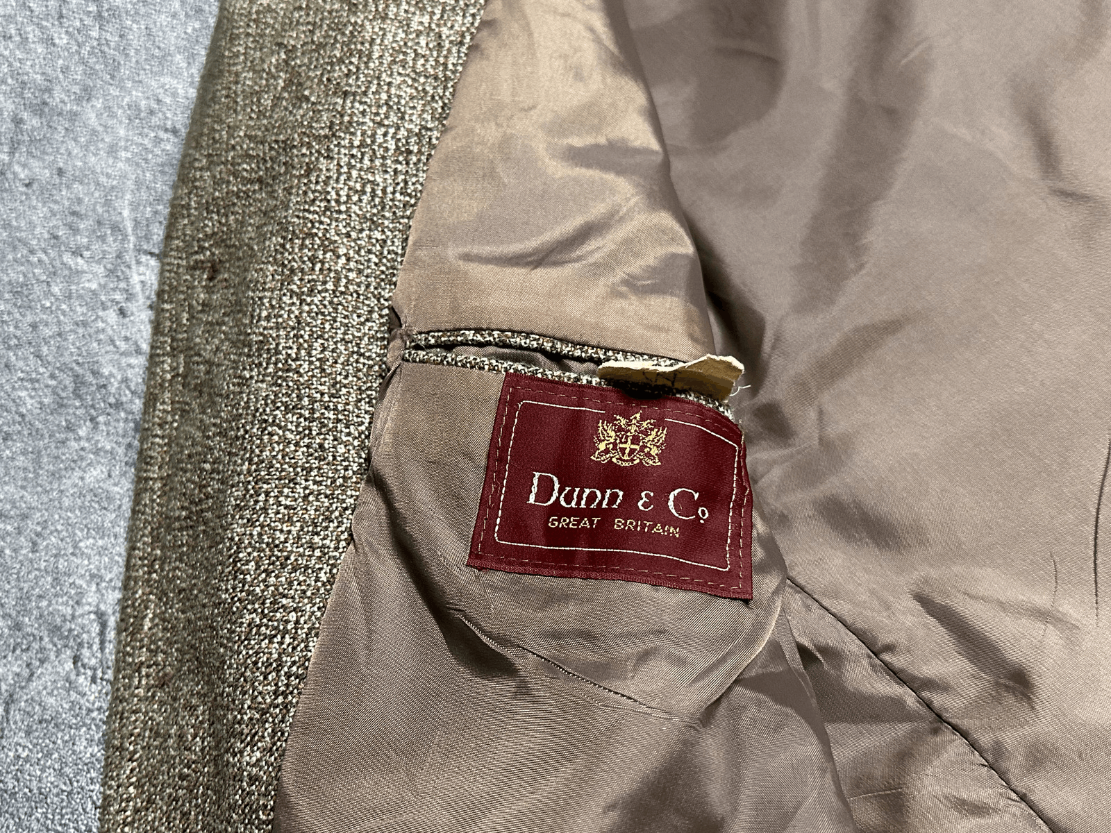 Vintage vintage 60s Dunn & Co men's coat L Size US L / EU 52-54 / 3 - 10 Thumbnail