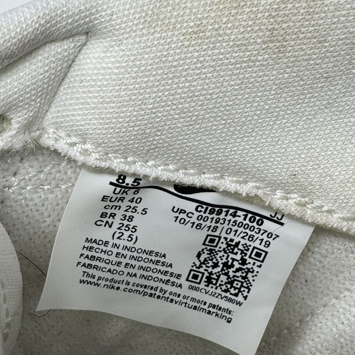 Nike Nike Classic Cortez White Topaz Gold Women's Size 8.5 Size US 8.5 / IT 38.5 - 8 Thumbnail