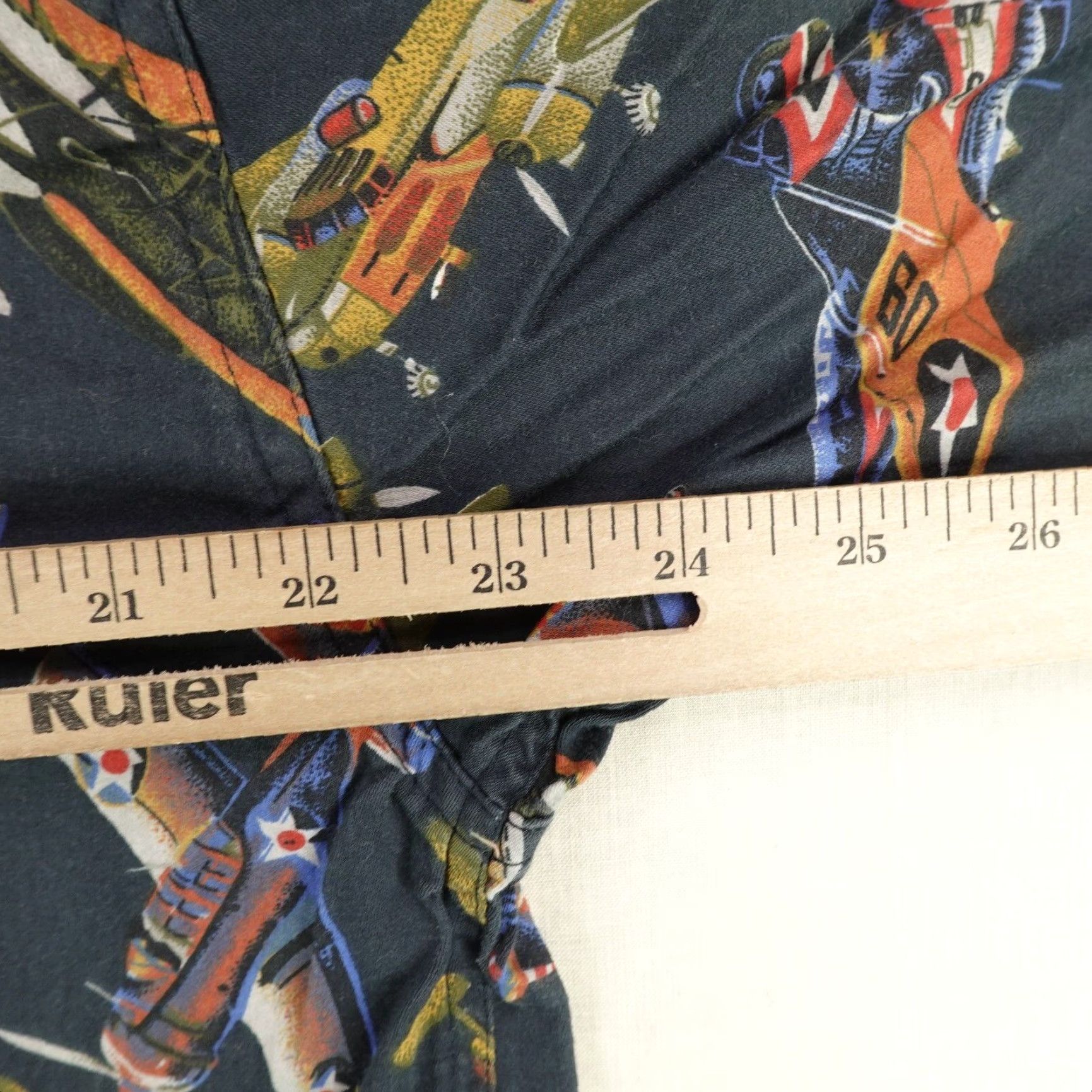 Vintage VINTAGE Smithsonian Graphic Print Button-Up Shirt Men Medium Black Military Airplanes WWII Size US M / EU 48-50 / 2 - 7 Thumbnail