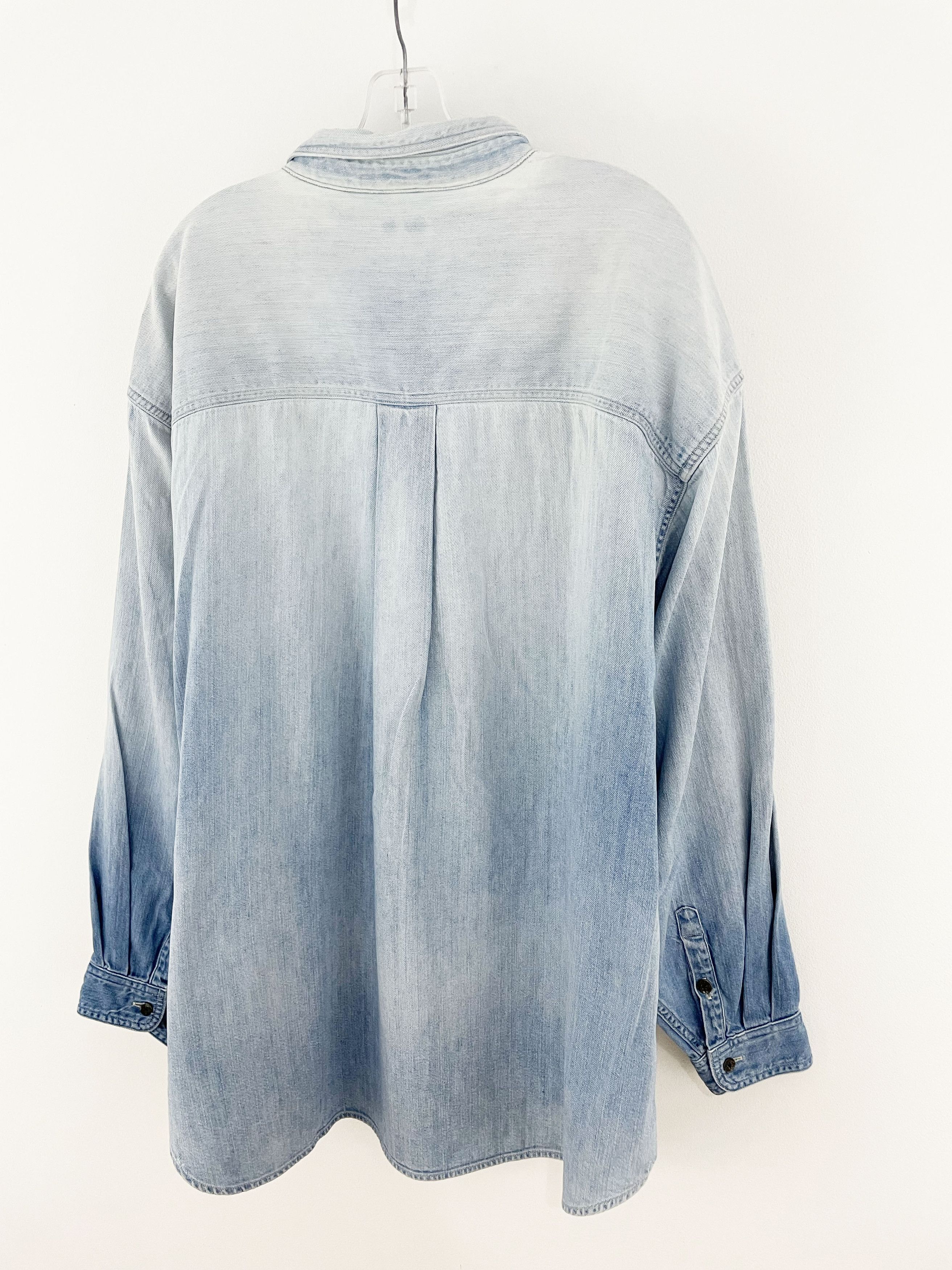 Kapital Cargo Denim Shirt Size US XXL / EU 58 / 5 - 10 Thumbnail