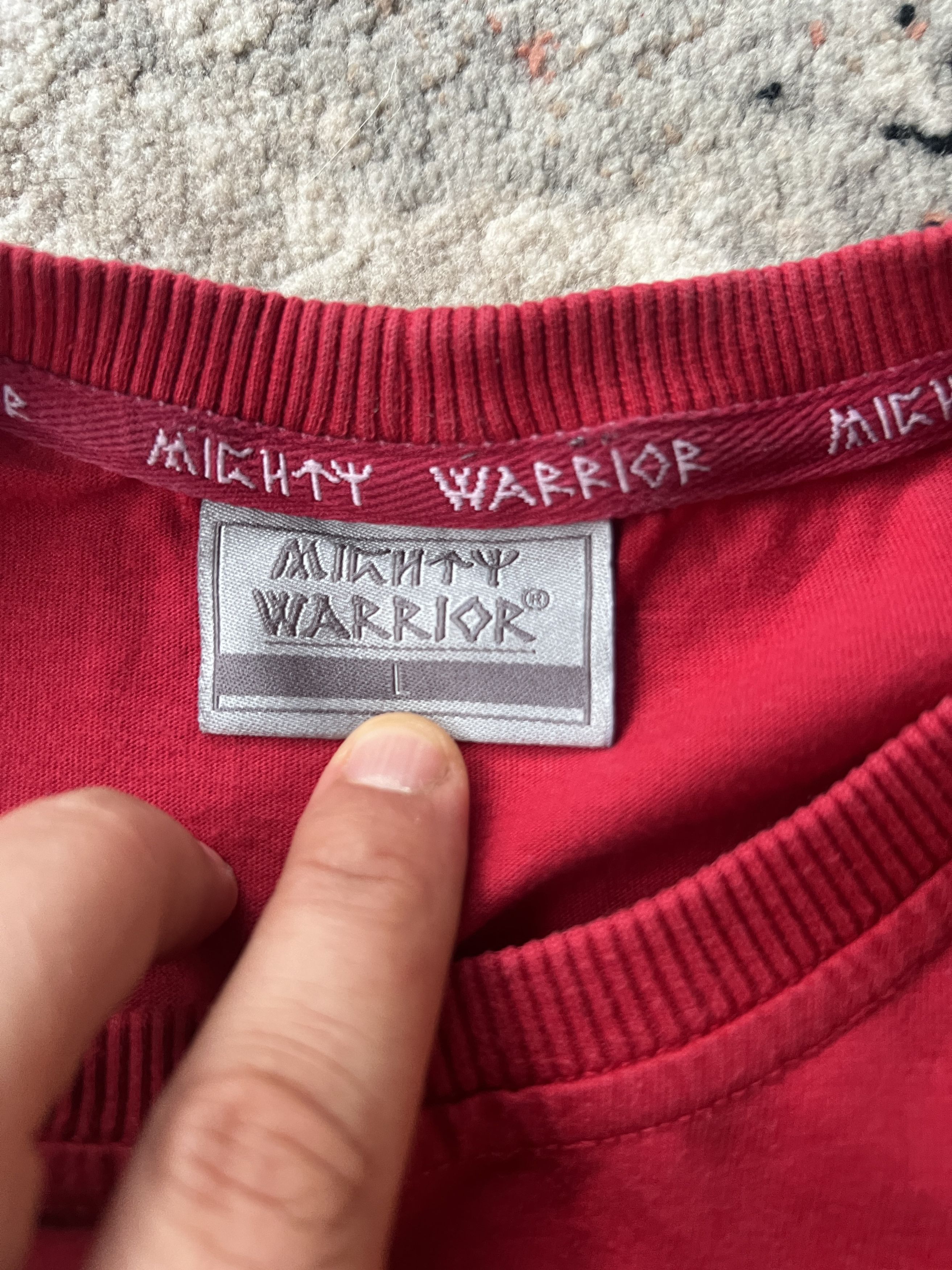 Vintage Mighty Warriors Fight Camp Vintage Tee Size US L / EU 52-54 / 3 - 13 Thumbnail