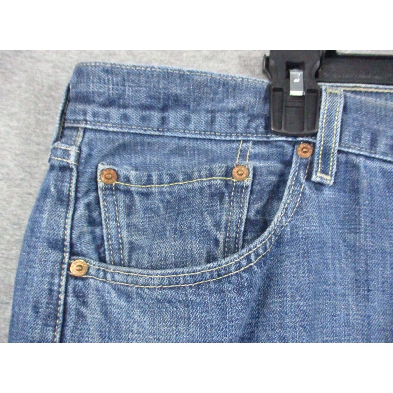 Levi's Levi's 501xx Jeans Button Fly Straight Medium Wash Blue Mens 40x32 Regular Jeans Size US 38 / EU 54 - 5 Thumbnail