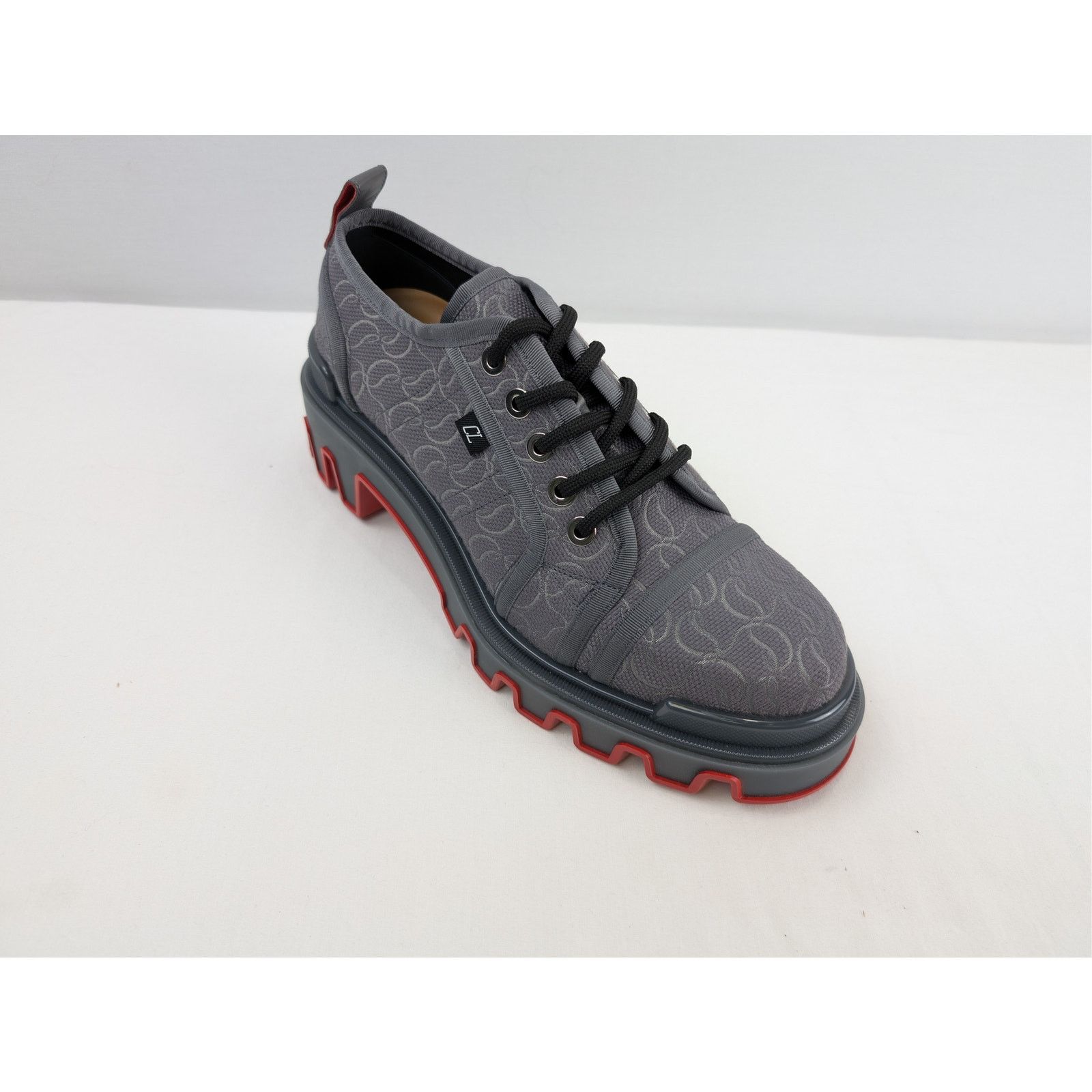 Christian Louboutin o1rshd1 Panamic Dune Flat Sneakers in Smoky Grey Size US 10 / EU 43 - 3 Thumbnail