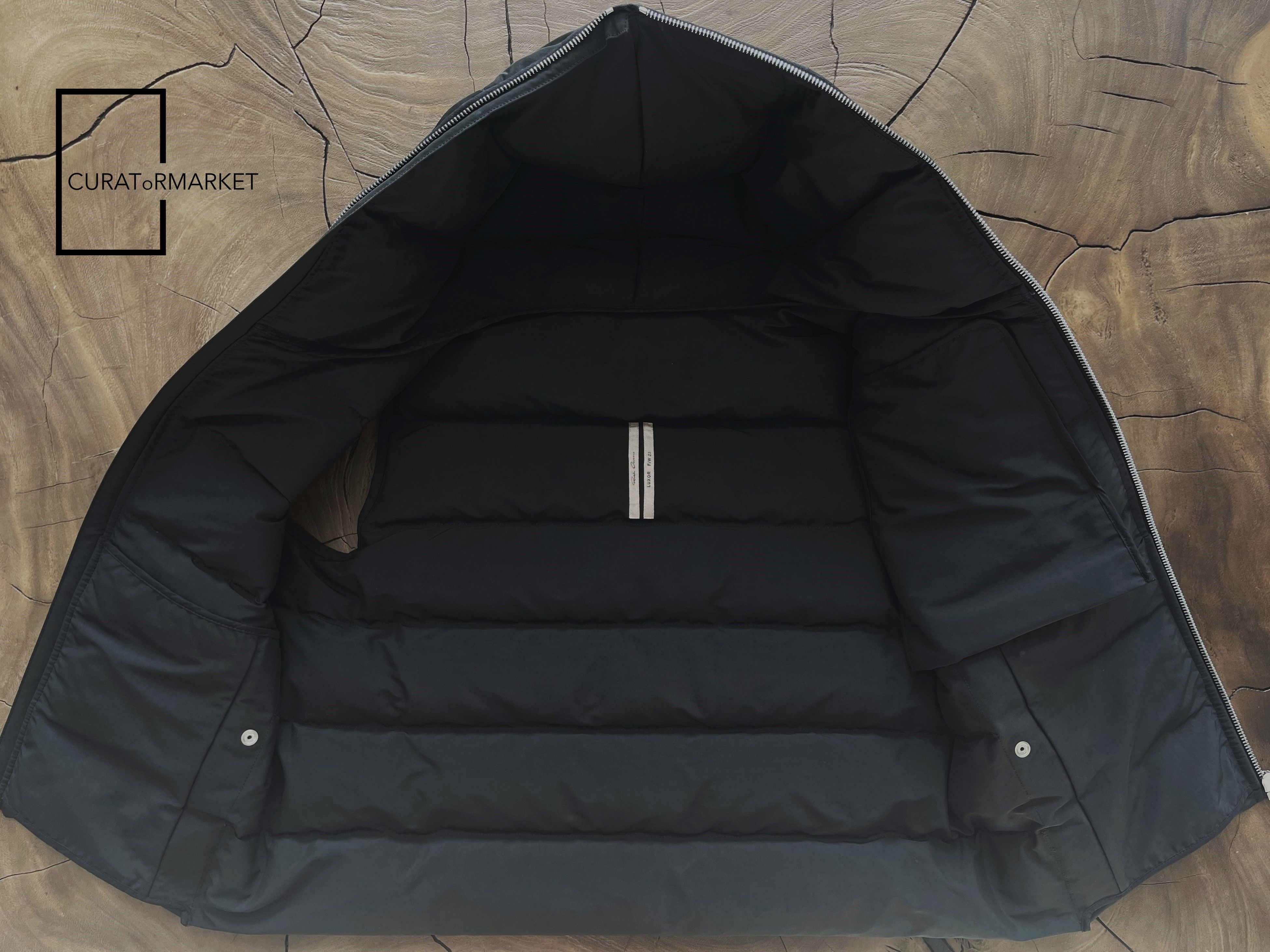 Rick Owens EU48 RARE Sample Padded Down Puffer Sealed Vest FW23 Luxor Size US M / EU 48-50 / 2 - 4 Thumbnail