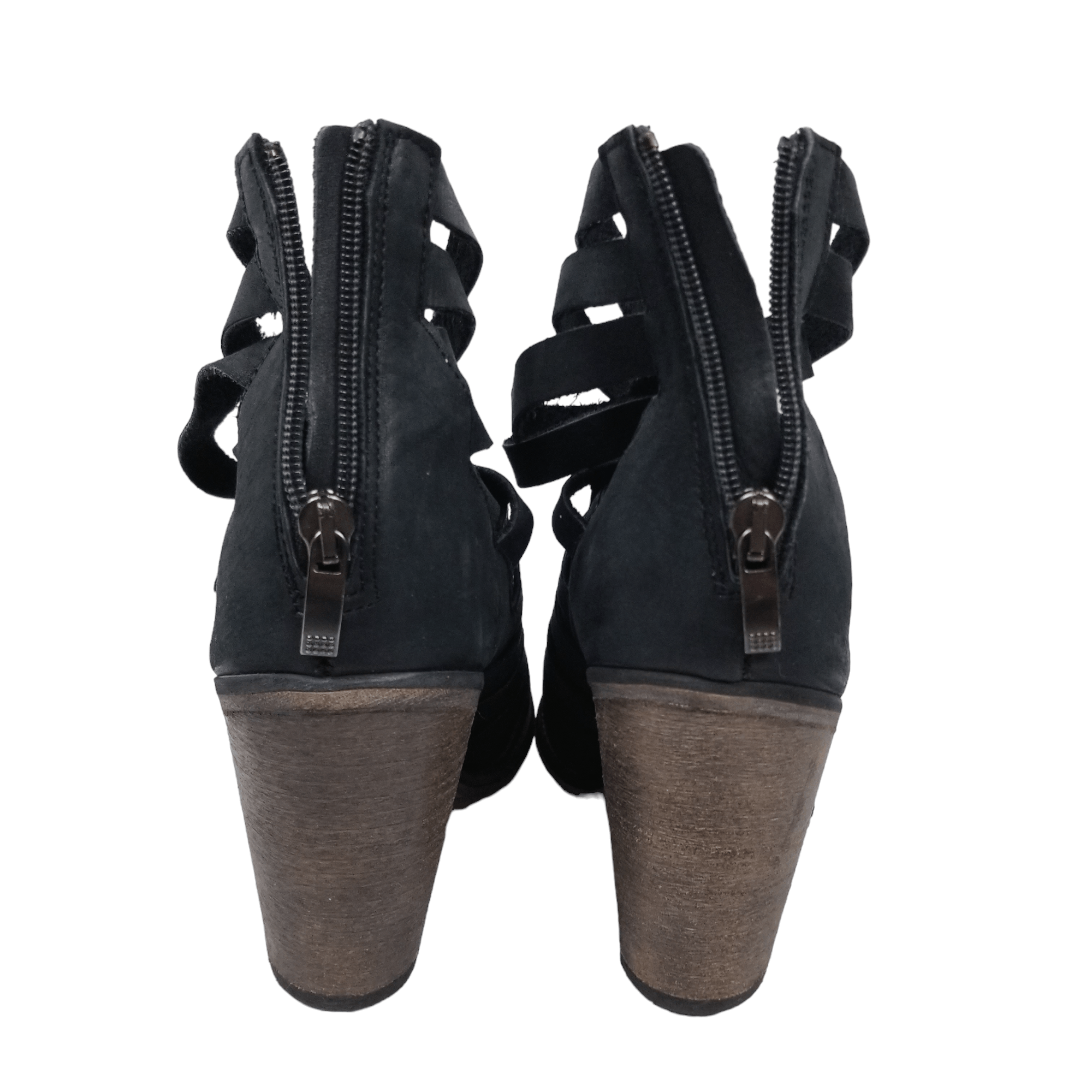 Free People Hybrid Strappy Stacked Heel Ankle Boots Size US 8 / IT 38 - 7 Thumbnail
