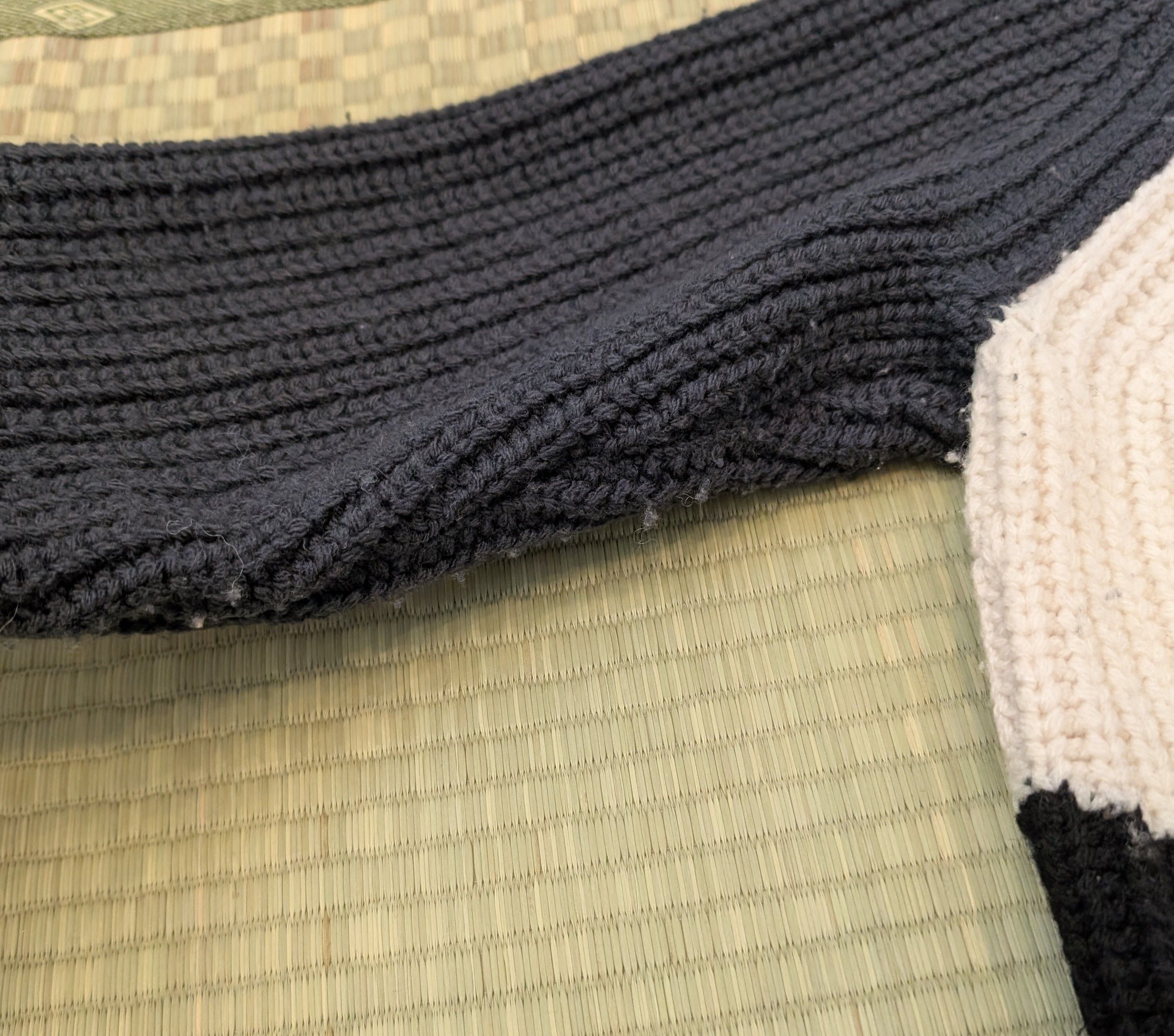 Emerson Fry Emerson Fry Imperial Yarn Virgin Wool Triangle Long Sweater Size XS / US 0-2 / IT 36-38 - 6 Thumbnail