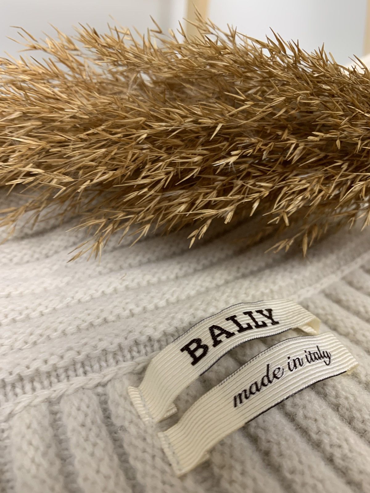 Bally × Designer Bally Heavy Knit Wool Pocket Oversize Poncho Size S / US 4 / IT 40 - 9 Thumbnail