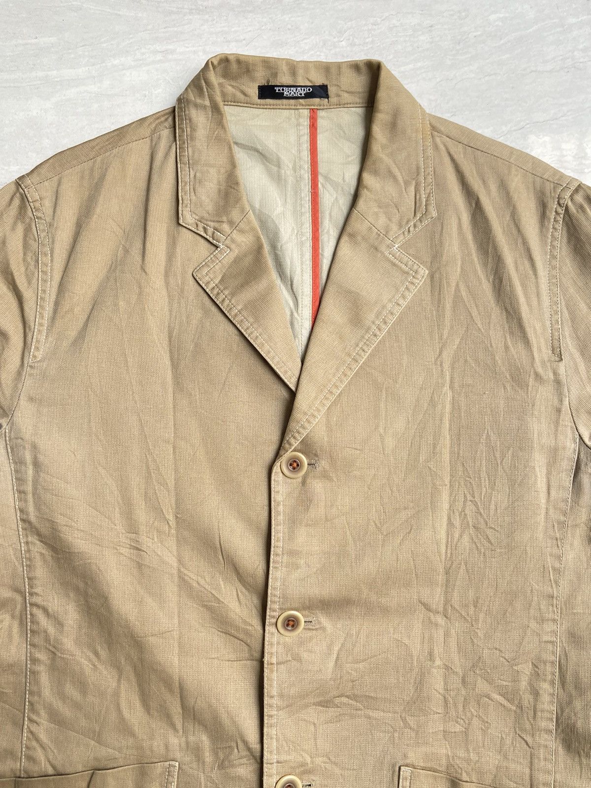 Japanese Brand × Tornado Mart TORNADO MART Brown Jacket Size US S / EU 44-46 / 1 - 8 Thumbnail