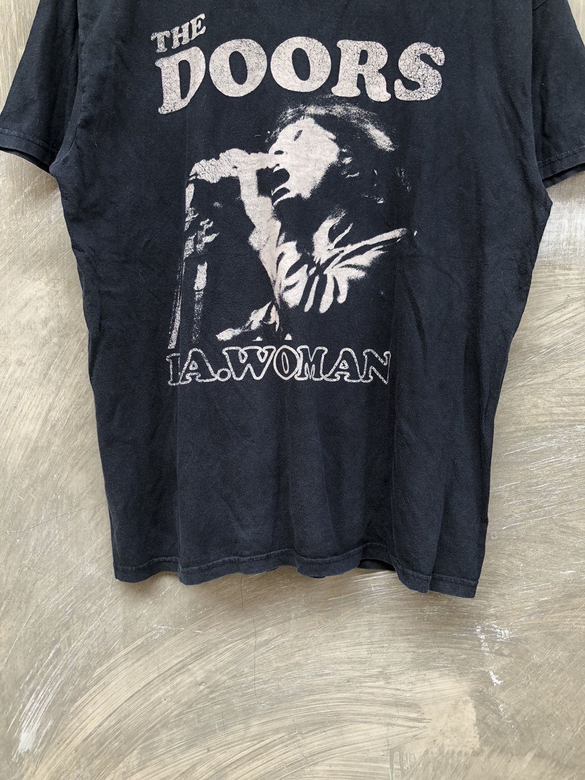 Band Tees The Doors La Women Mens Build Up T-shirt Size US L / EU 52-54 / 3 - 3 Thumbnail
