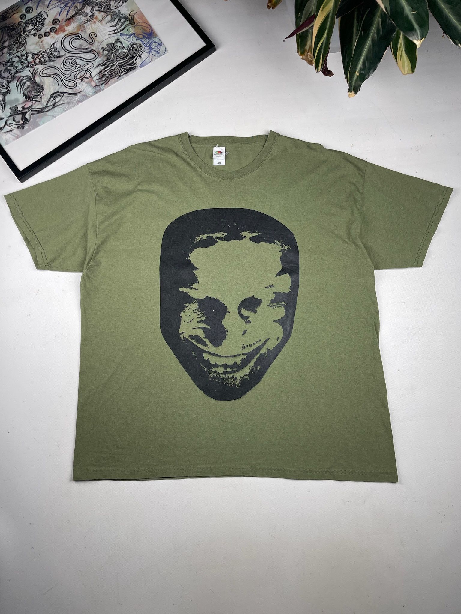 Band Tees APHEX TWIN FACE TEE Size US XXL / EU 58 / 5 - 5 Thumbnail
