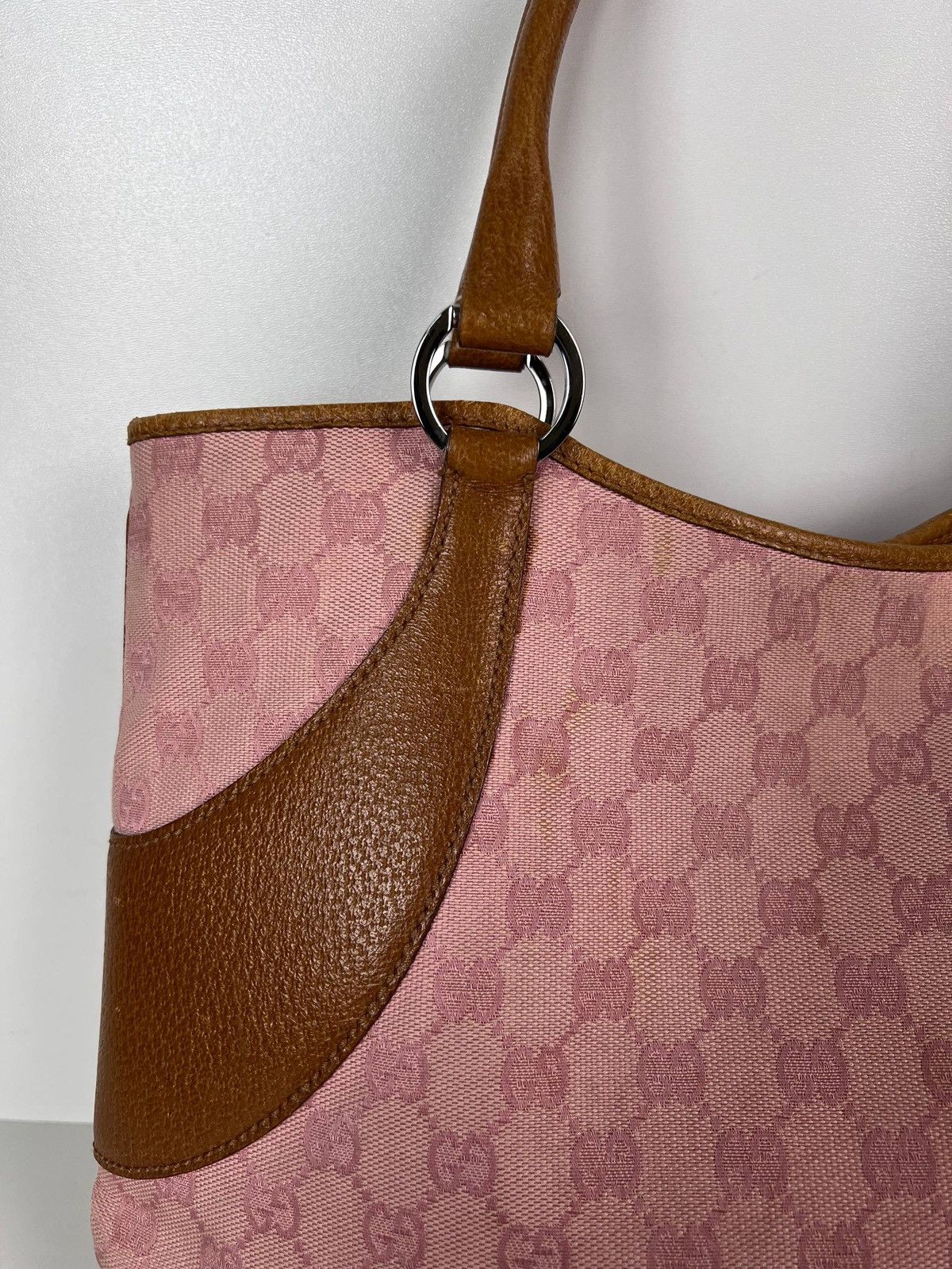 Gucci Gucci canvas tote bag pink Size ONE SIZE - 9 Thumbnail