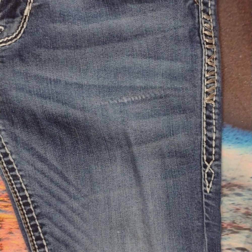 Rock Revival Rock revival sukara mid rise straight jeans 29 Size 29" - 5 Thumbnail