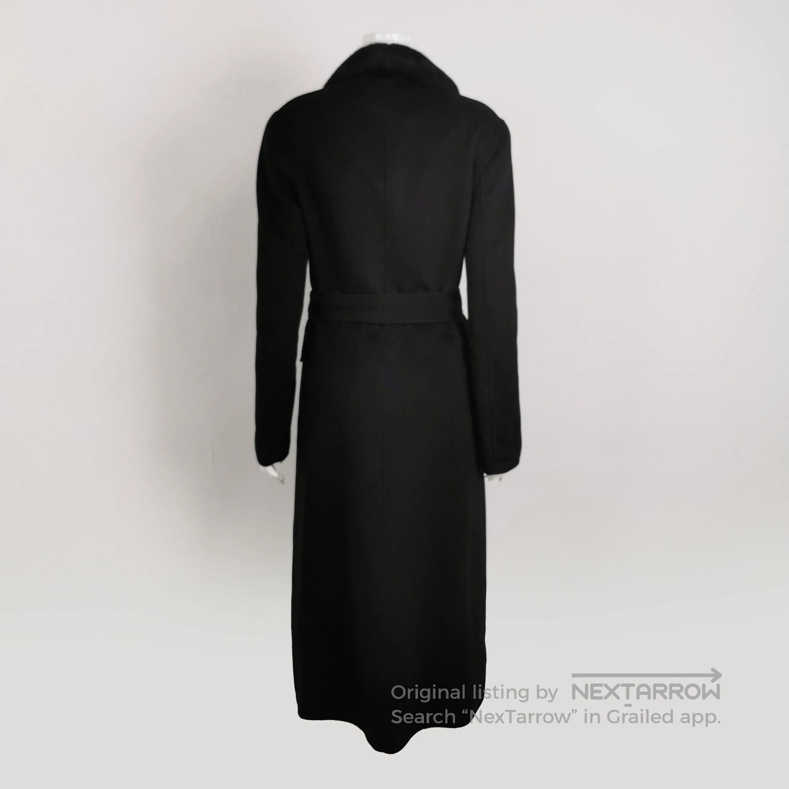 Prada Prada Wool Blend Coat with Fur Collar . Size US L / EU 52-54 / 3 - 2 Thumbnail