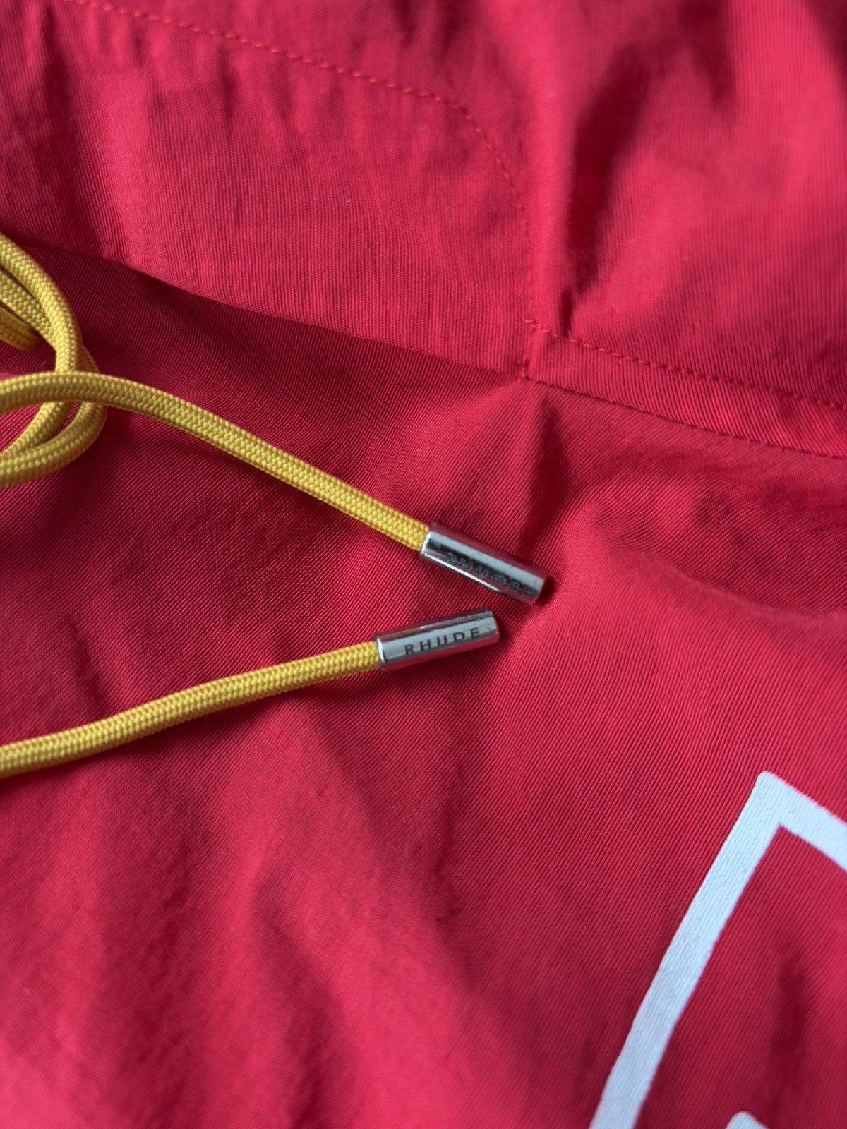 Rhude Rhude Red Logo Shorts Size US M / EU 48-50 / 2 - 5 Thumbnail