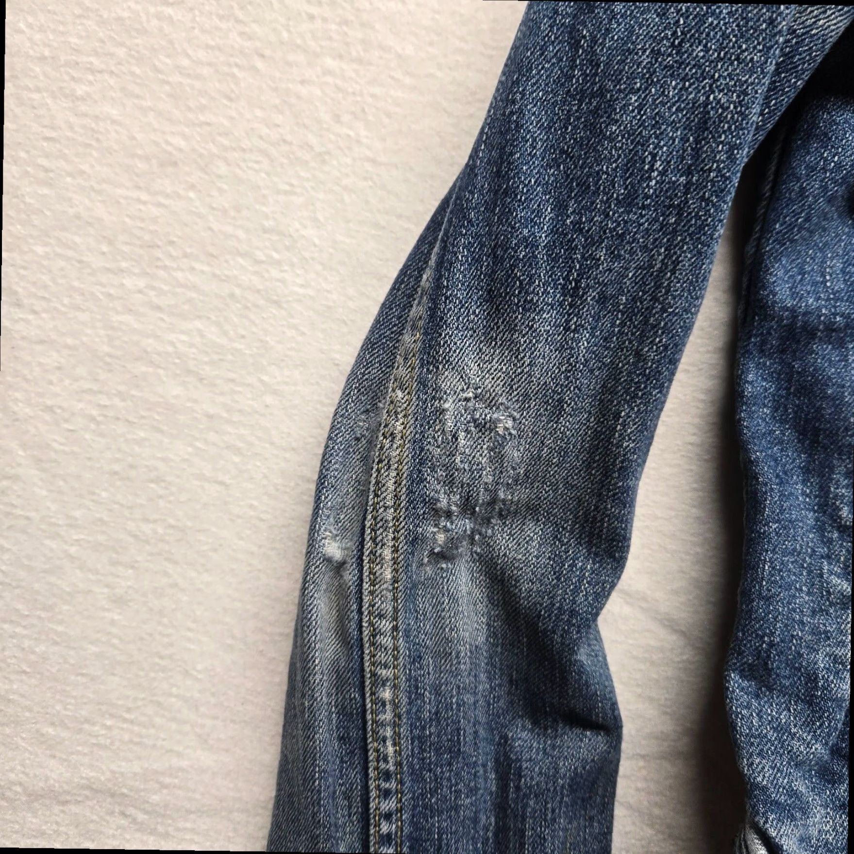 Abercrombie & Fitch Abercrombie Denim Jacket Womens Medium Blue Size 32" / US 10 / IT 46 - 7 Thumbnail