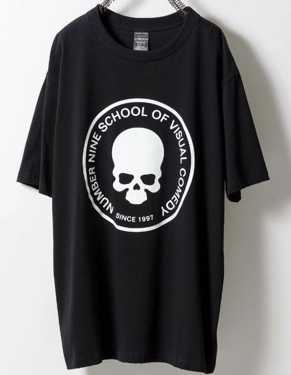 Number (N)ine Scchool Of Visual Comedy Tee Shirt Size US XXL / EU 58 / 5 - 1 Thumbnail
